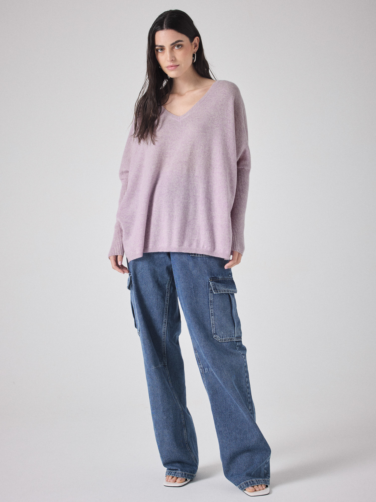 Pull poncho cachemire Faustine SWEETY