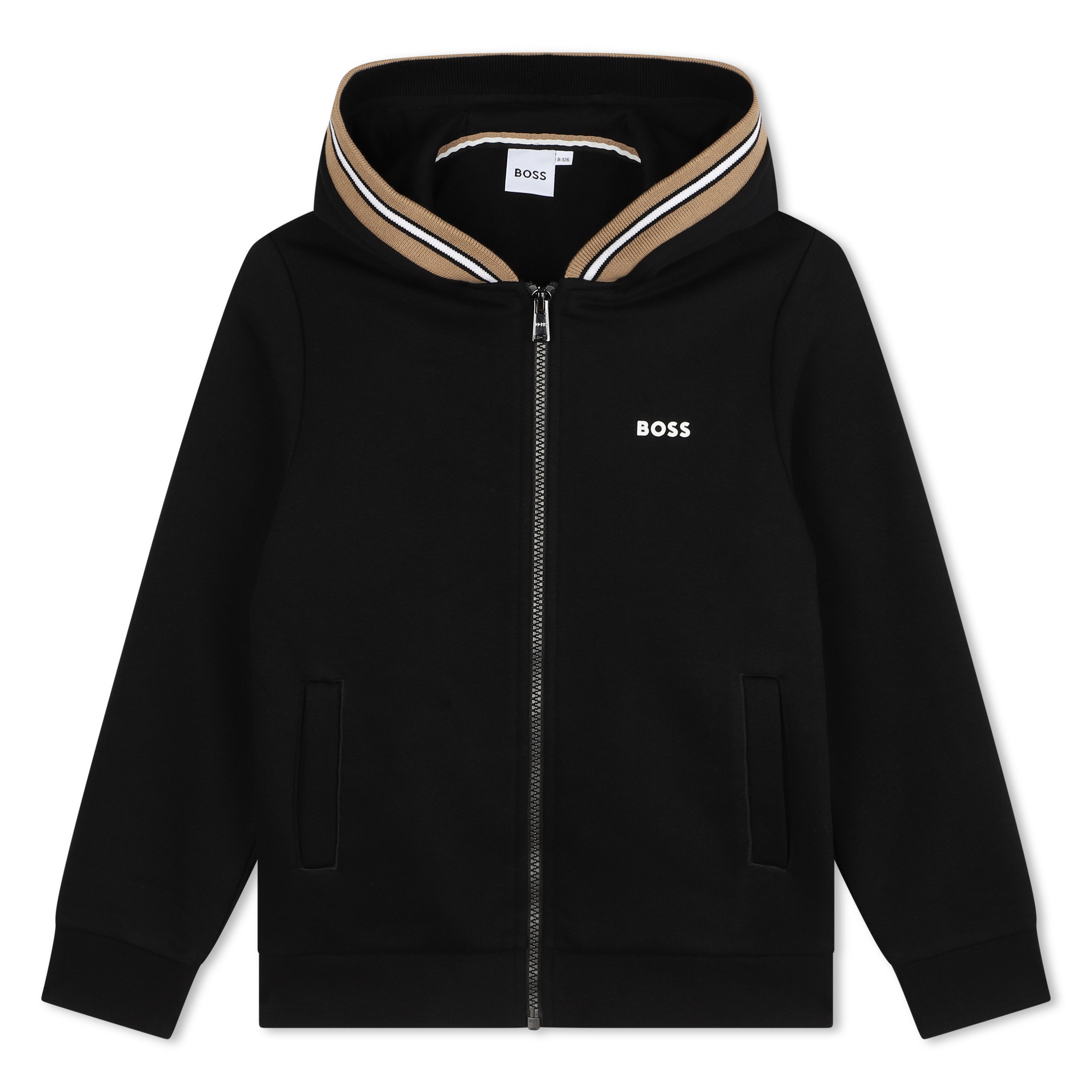 CARDIGAN A CAPUCHE