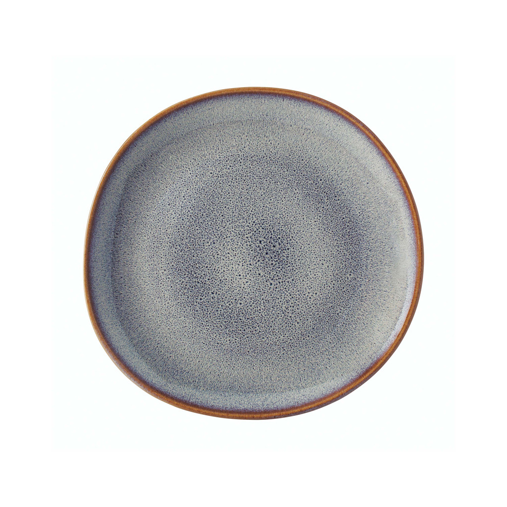 Lave beige assiette à dessert, beige, 23,5 x 23 x 2,6 cm