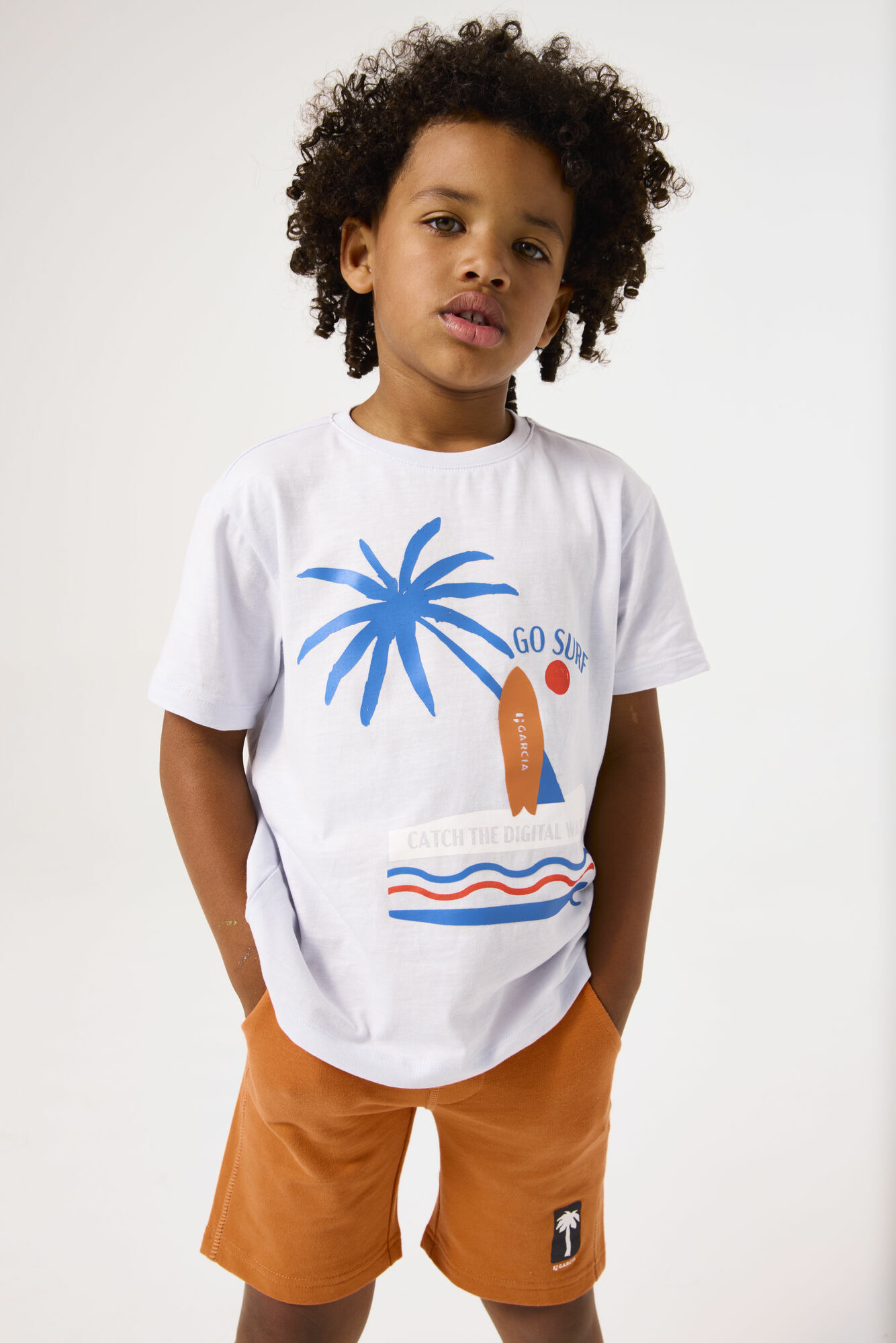 Boys Shorts Orange