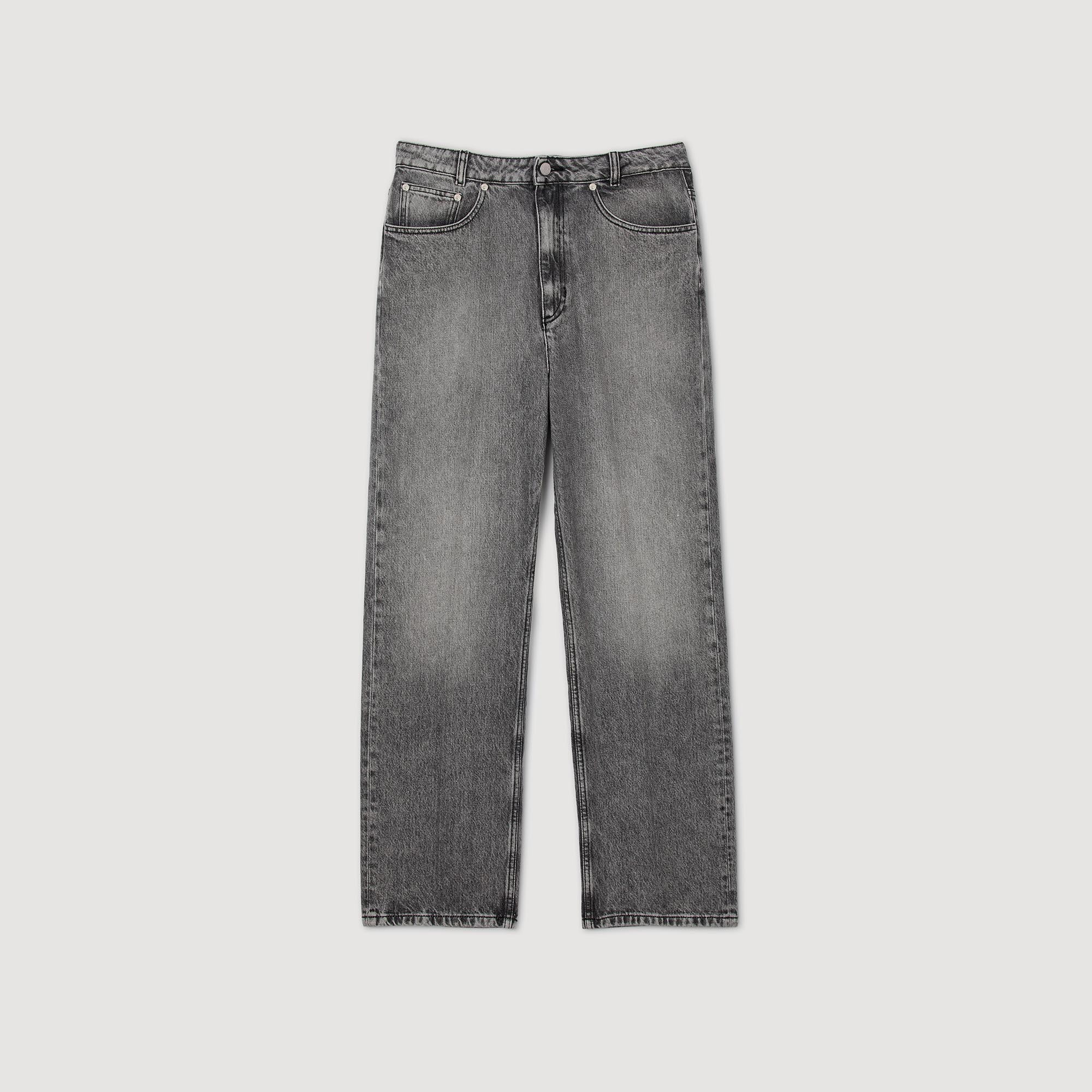 Jean droit taille basse