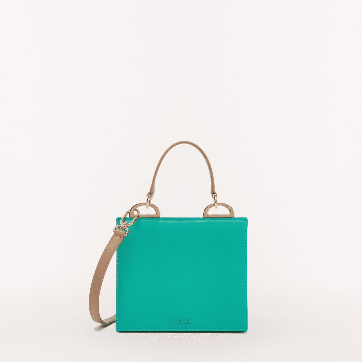 FURLA LINEA FUTURA MINI TOP HANDLE - ROXY COLORBLOCK