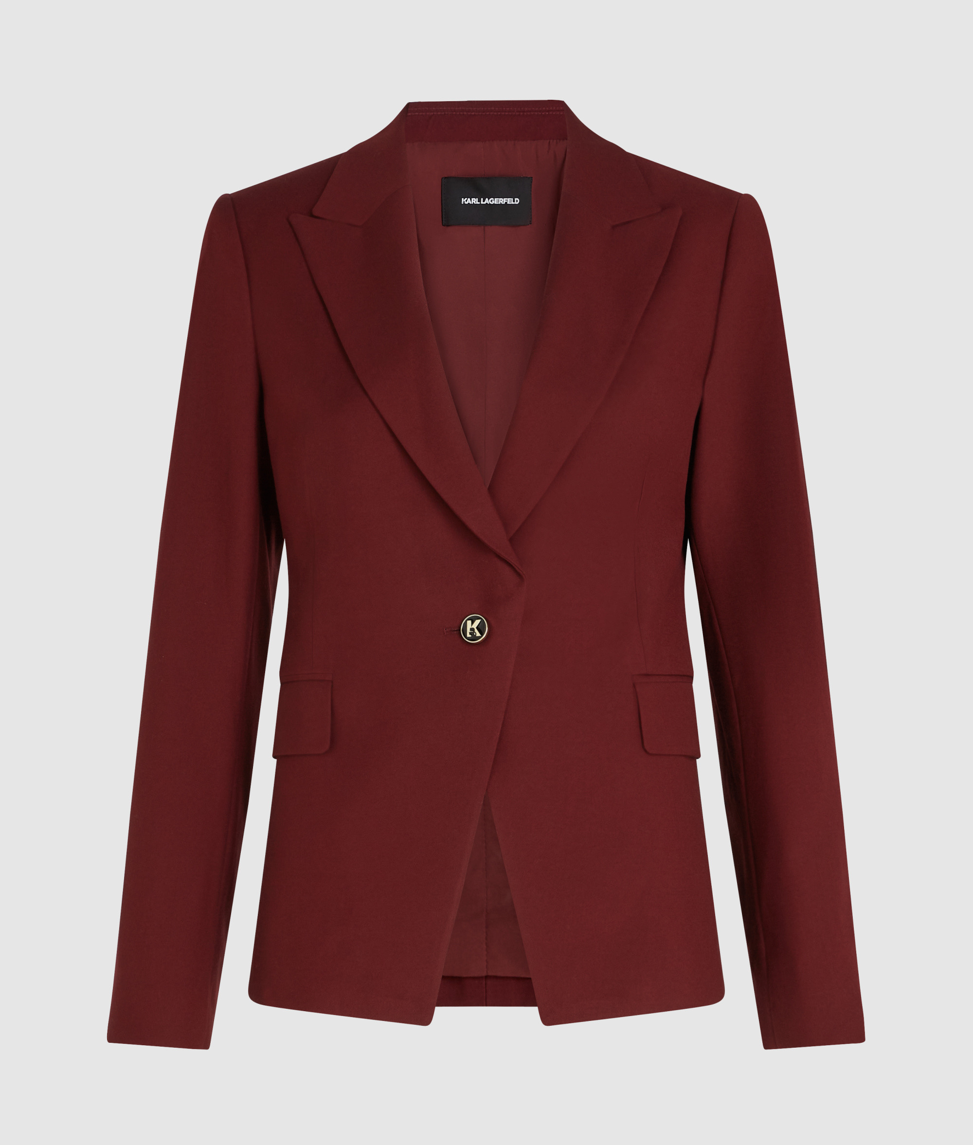 K BUTTON FITTED BLAZER
