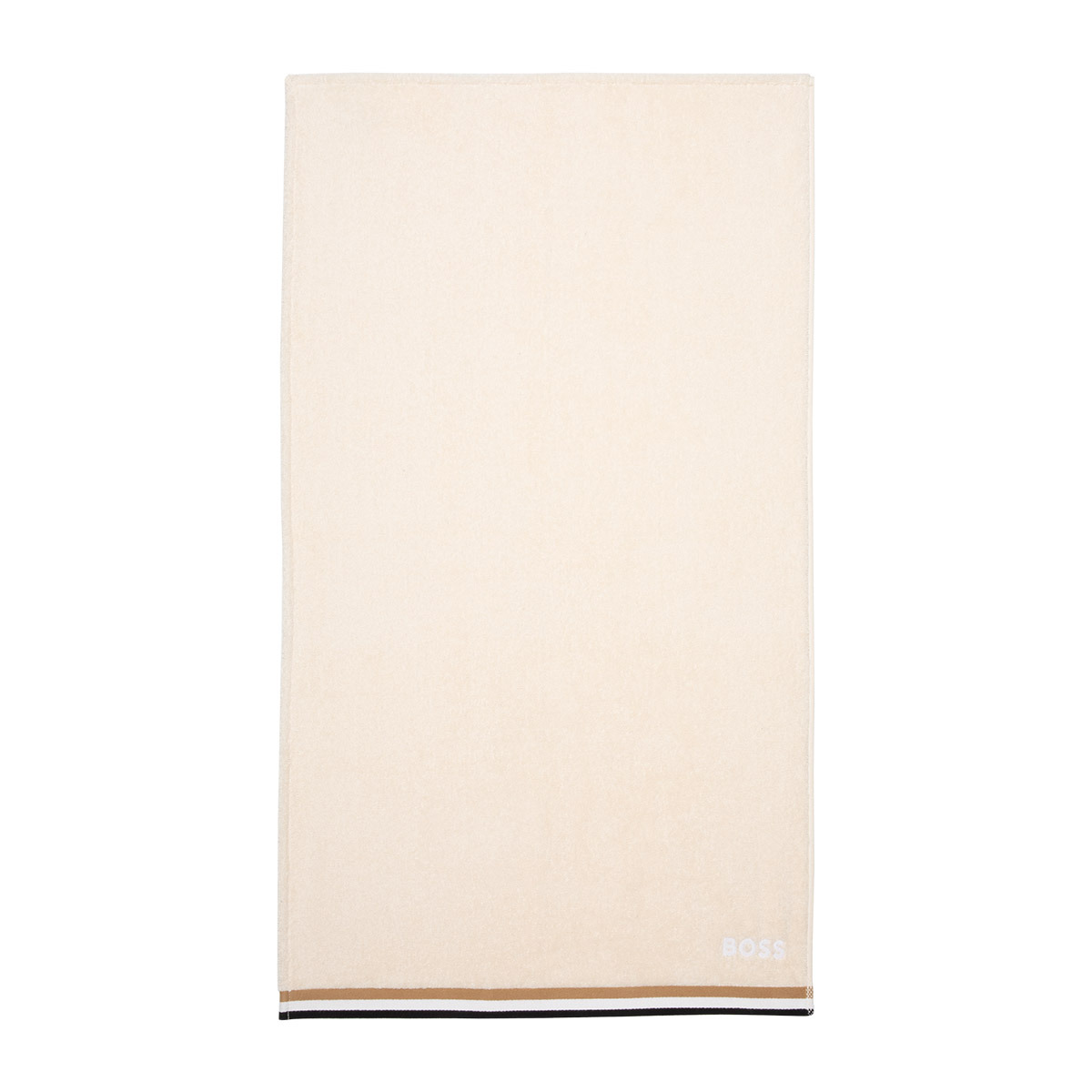 BOSS Home - Serviette de bain en jacquard de coton 550 g/m², Iconic Stripe