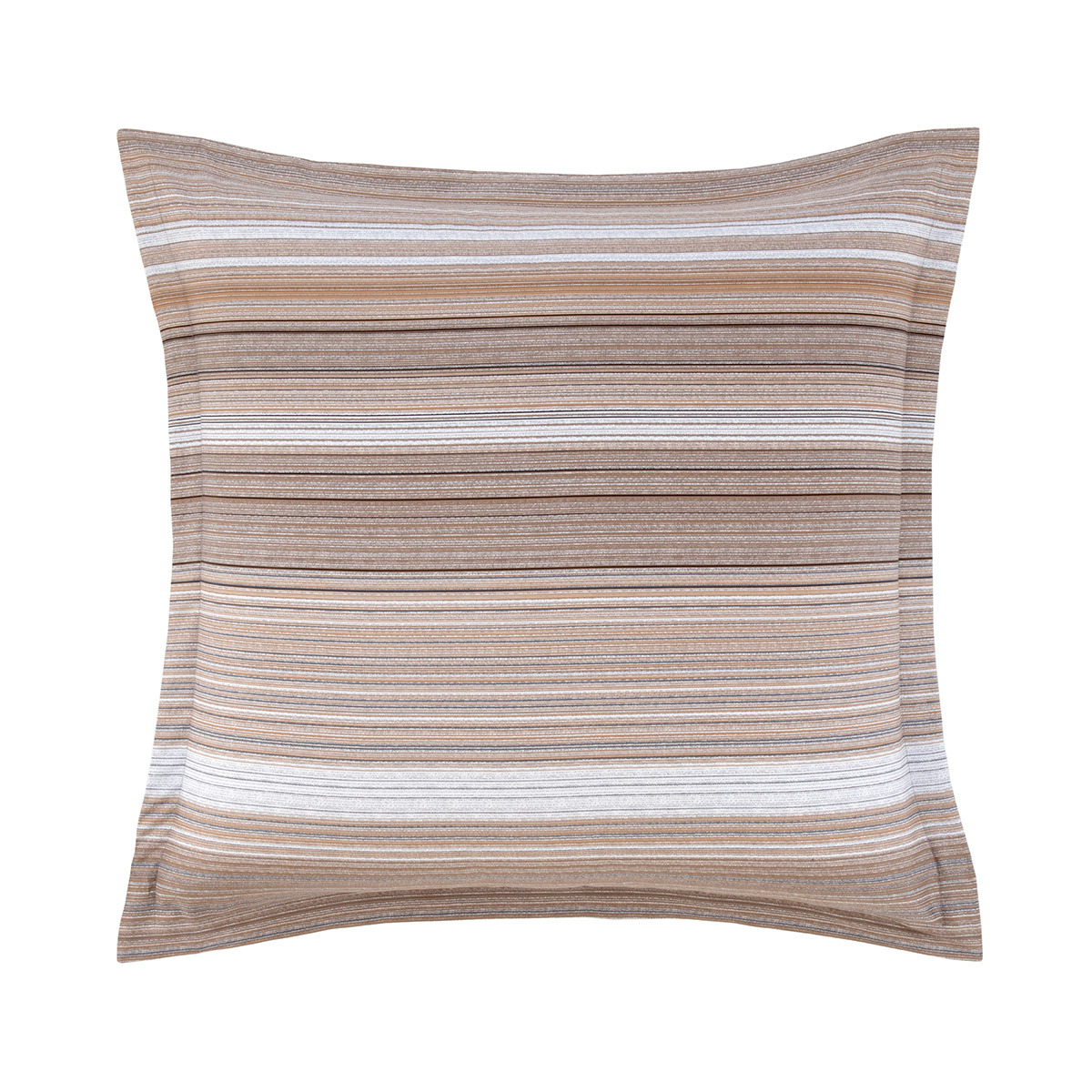BOSS Home - Taie d'oreiller en satin de coton, Metastripe