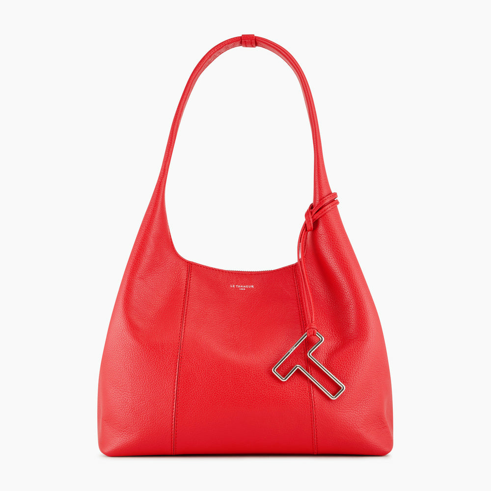 Sac porté épaule moyen modèle Juliette en cuir grainé