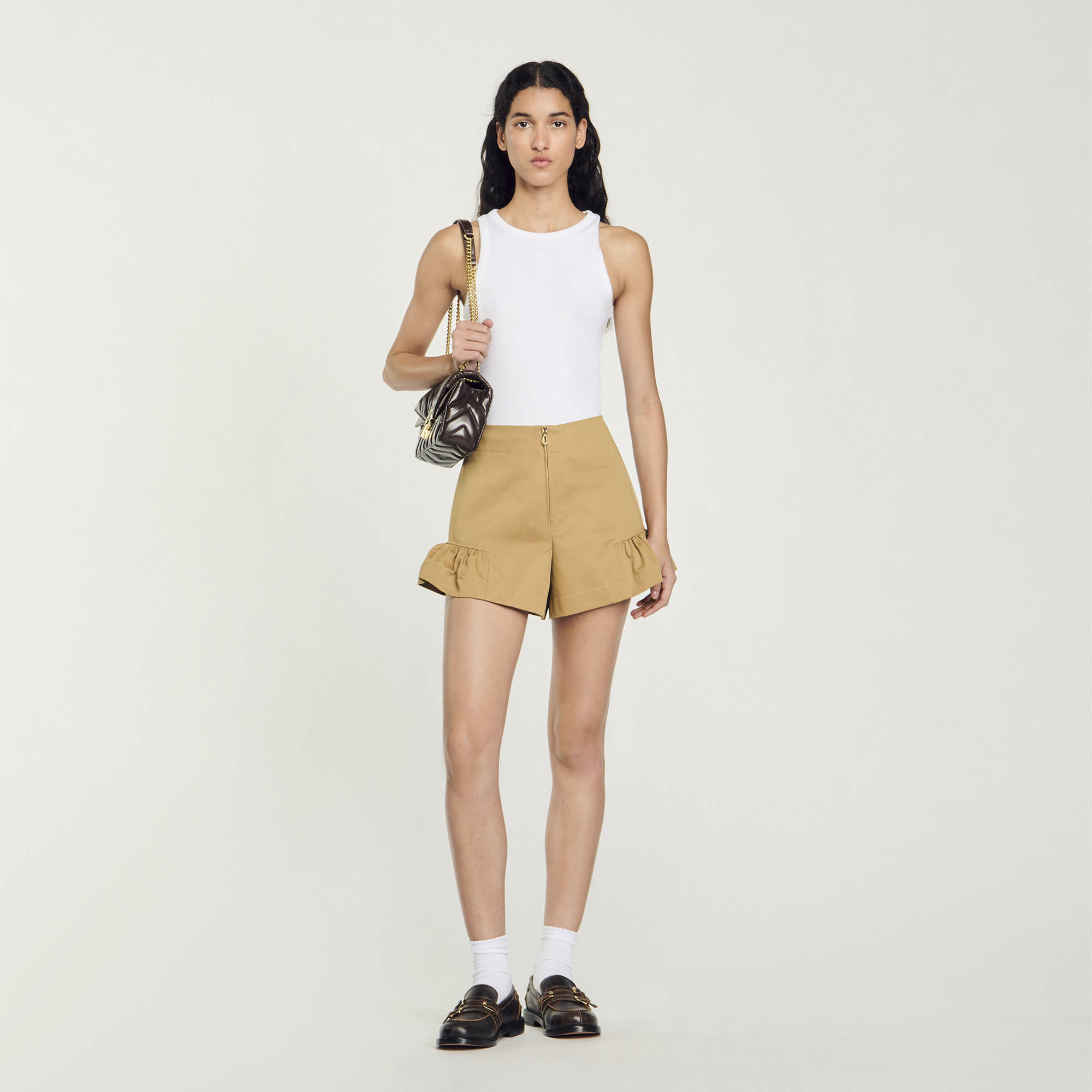 Short à volants