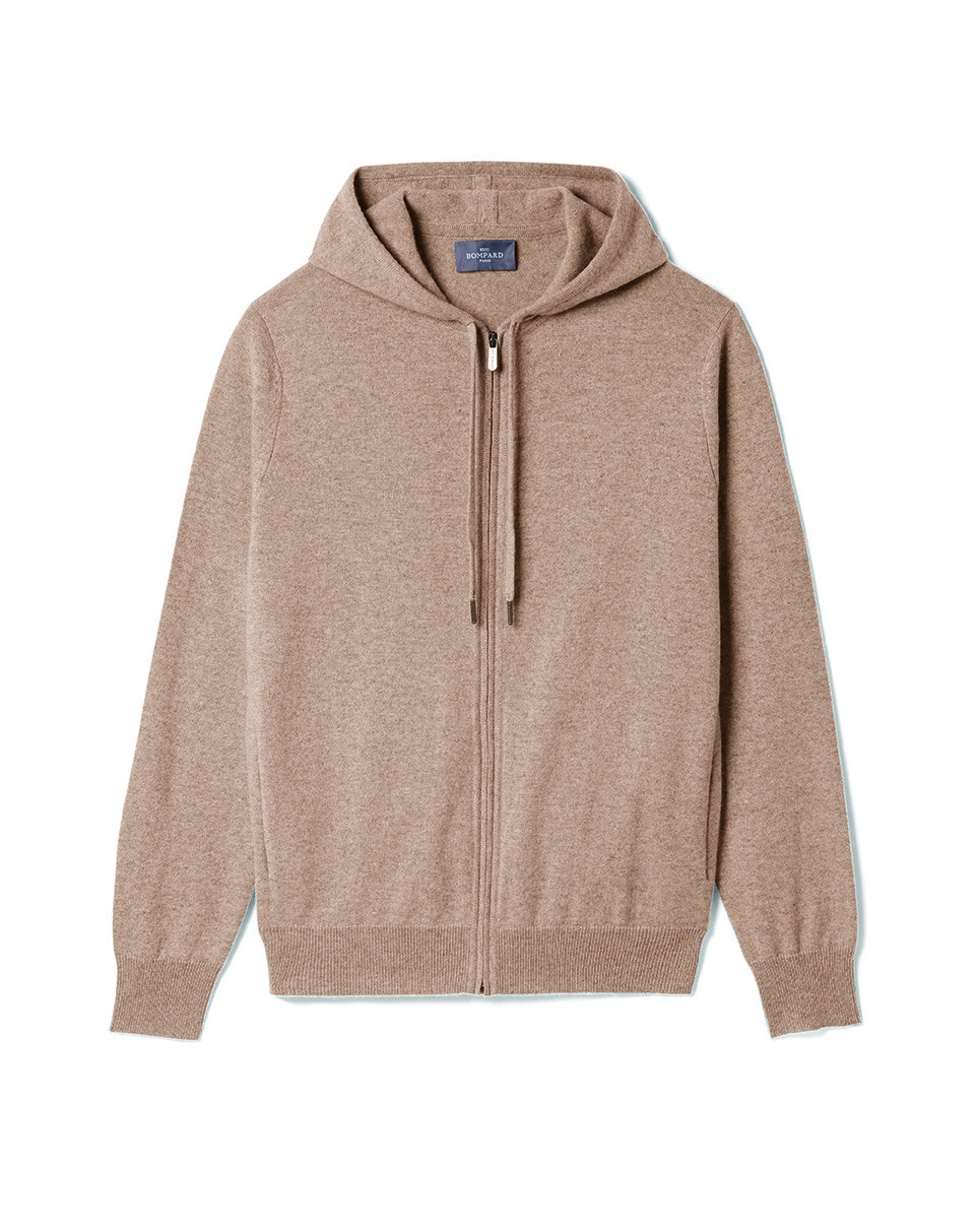 Pull à capuche zippé - Homme - CORDE