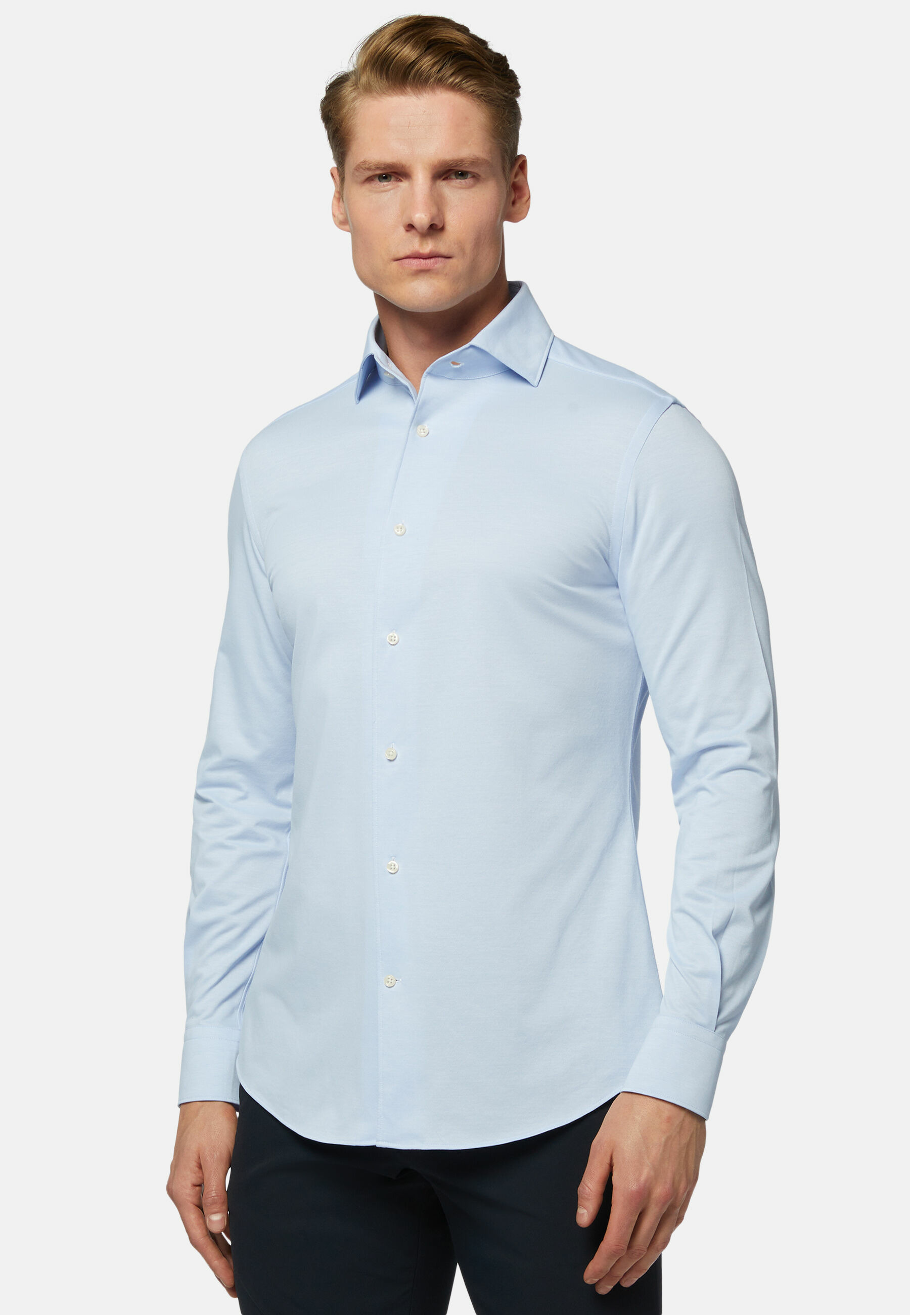 Polo En Jersey Japonais Regular Fit