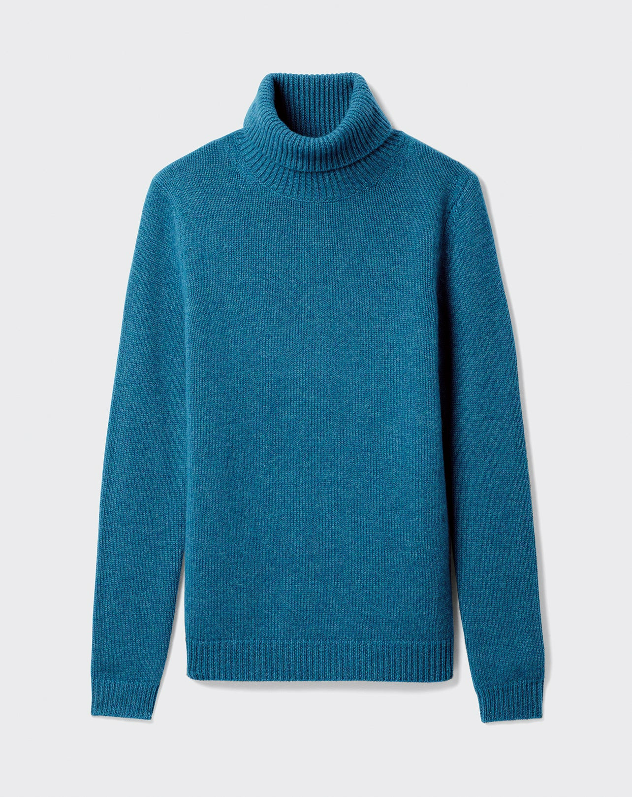 Pull col roulé - Femme - BLEU CANOE