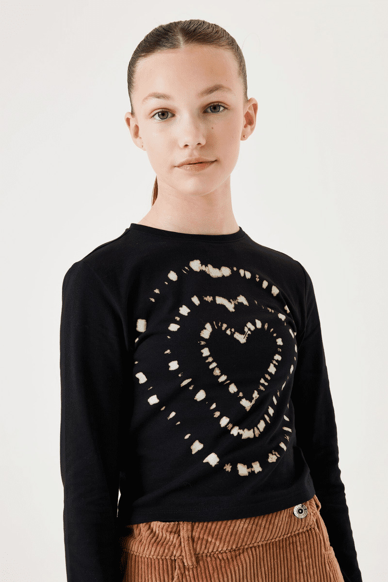 Girls T-shirt Black