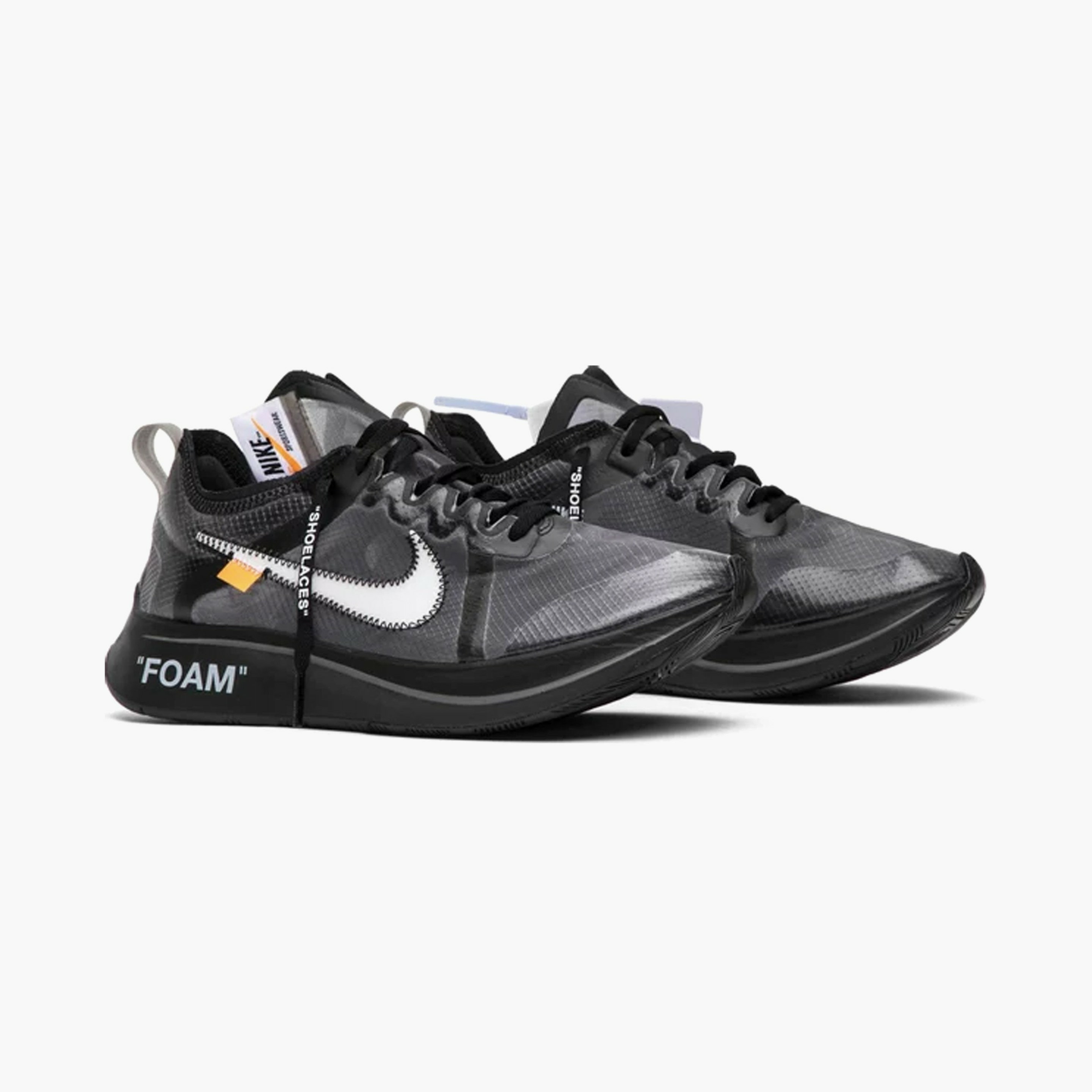 Nike Zoom Fly Off-White Black Silver