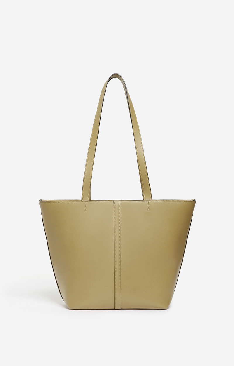 Petit Cabas Daily En Cuir En Cuir D'Agneau