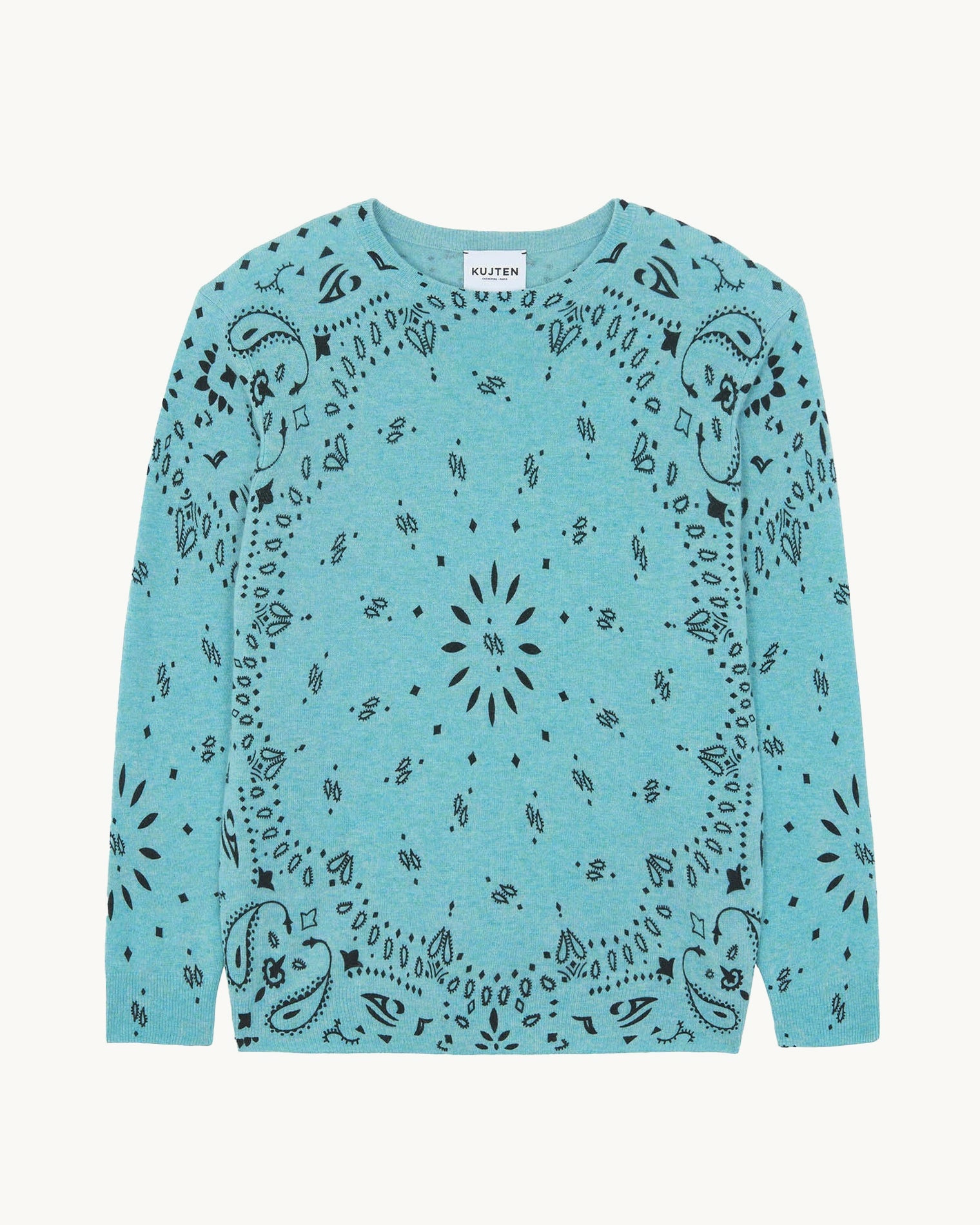 Pull Pitt Bandana Pull col rond ml cachemire