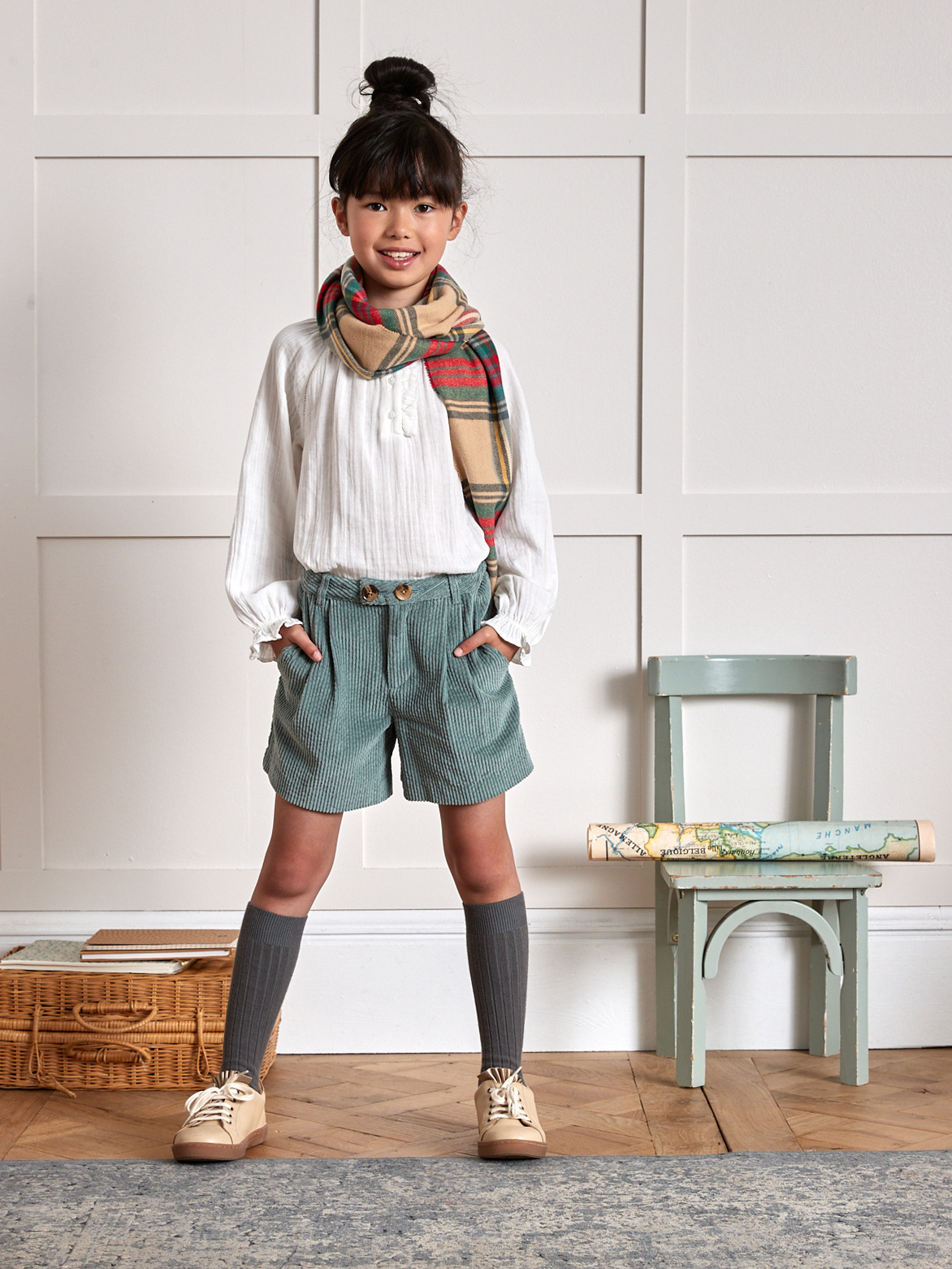 SHORT VEL GAUFR