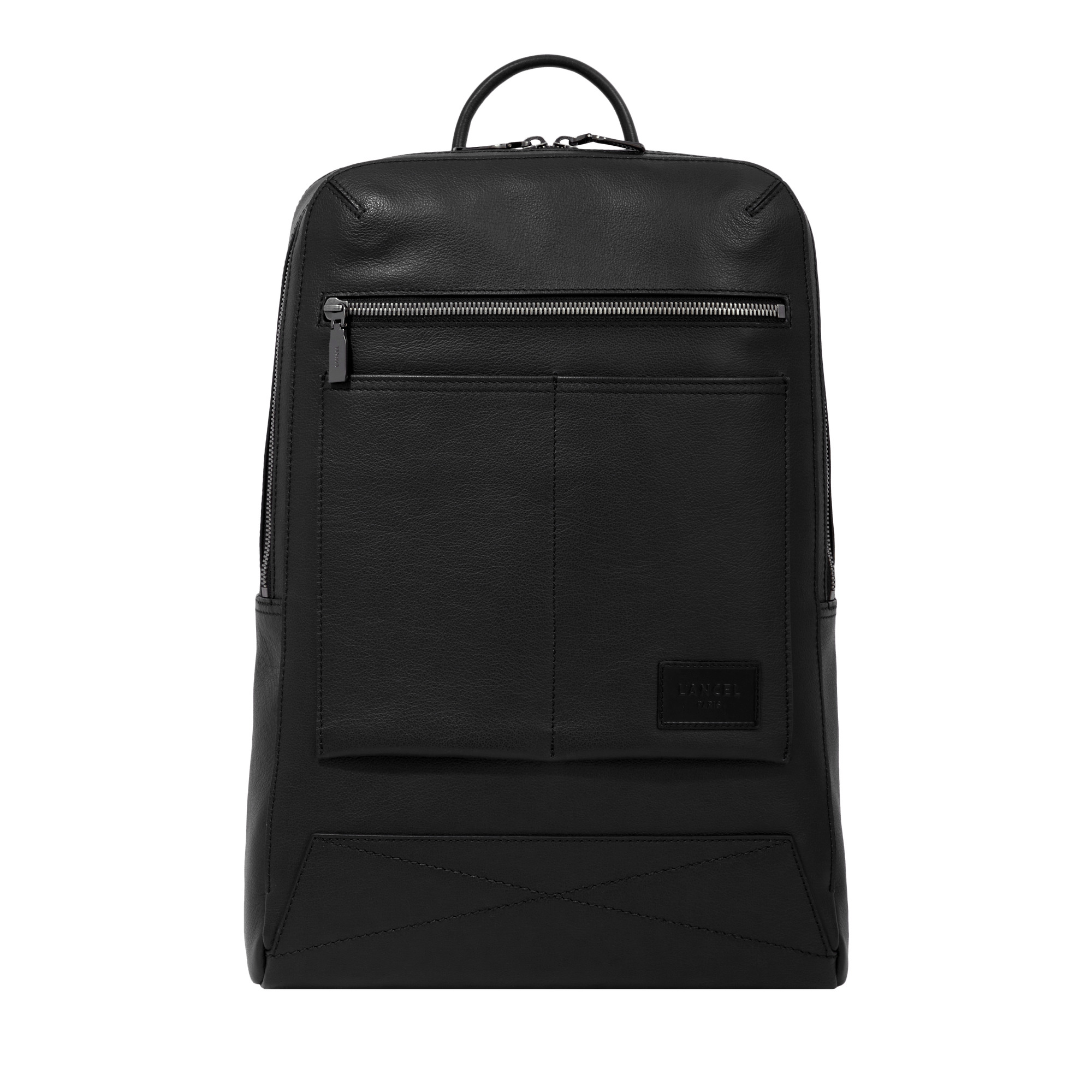 NEO NOMADE - SAC DOS 2 COMP ZIPPE - Noir