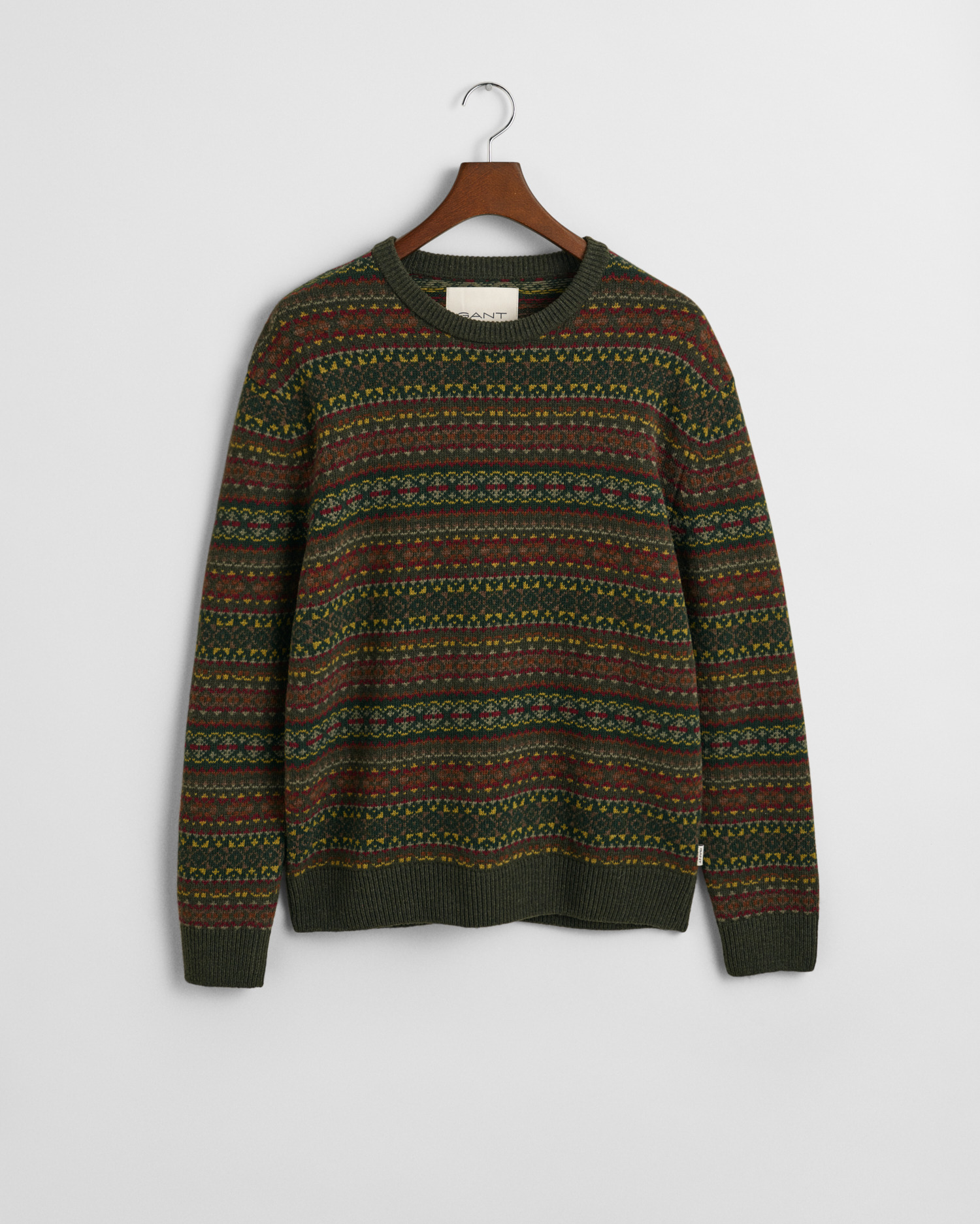 Fair Isle Crew Neck Sweater