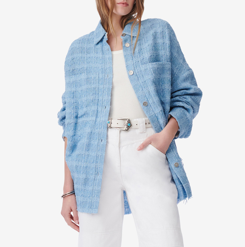 Surchemise En Tweed Zennae