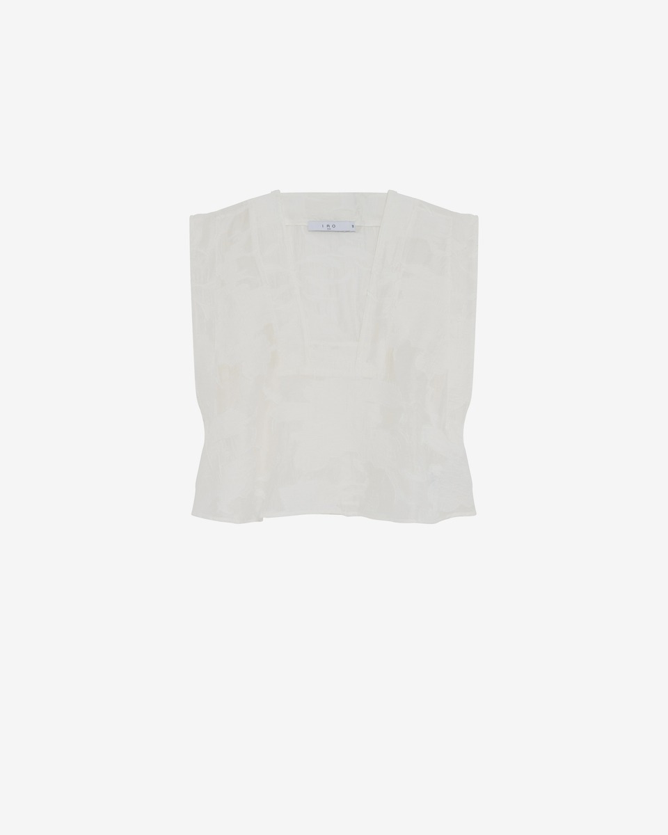 Top Jacquard Col V Florena