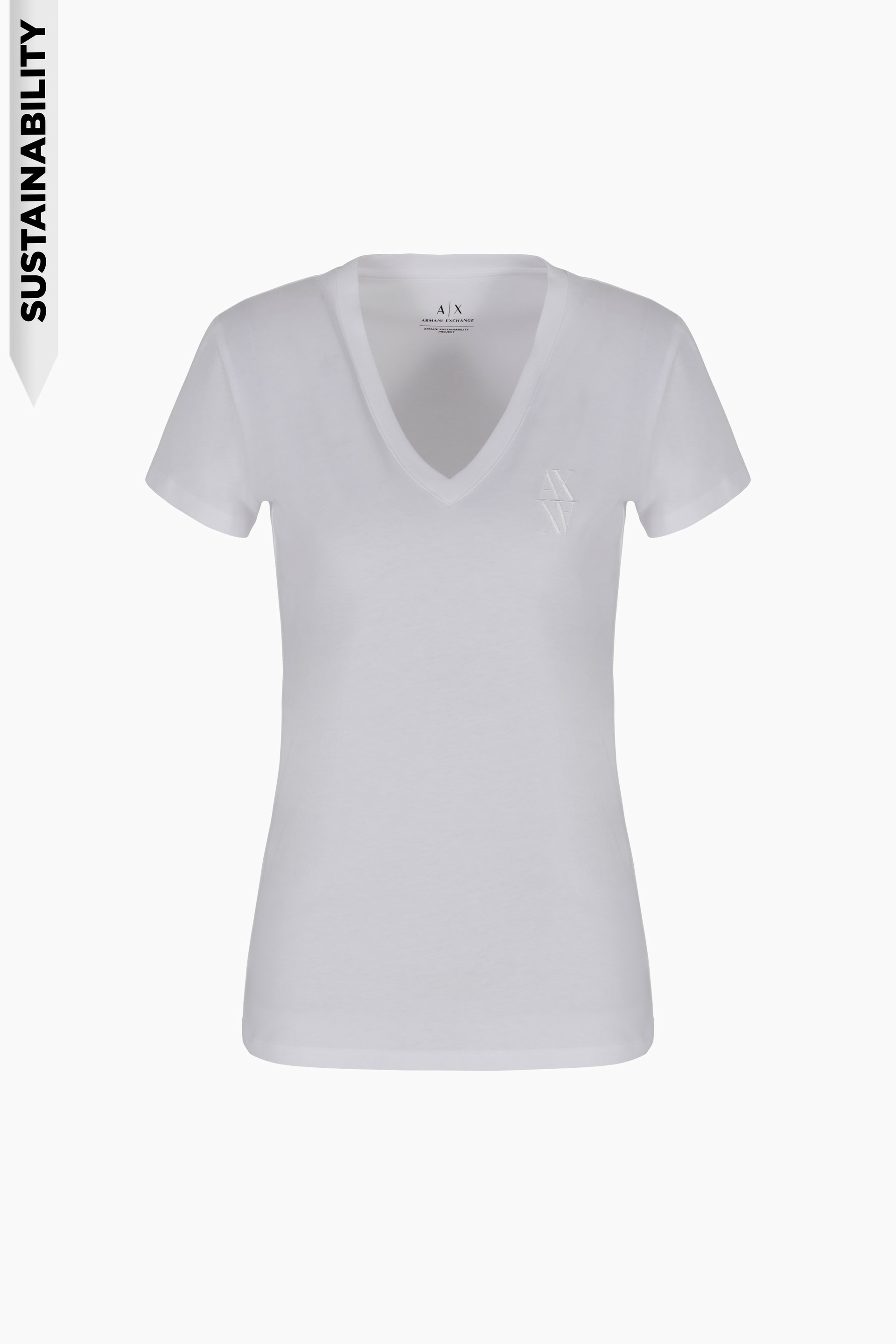 T-shirt blanc optique
