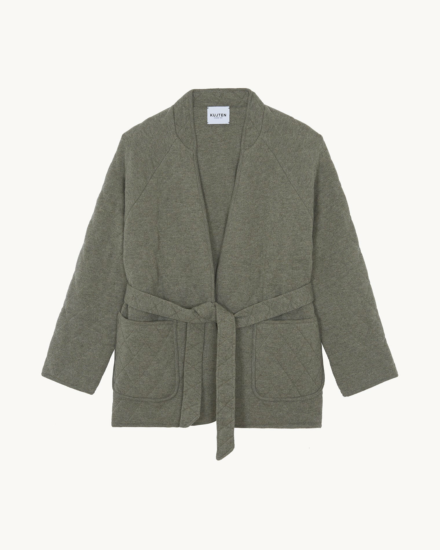 Veste Totoro kaki chiné