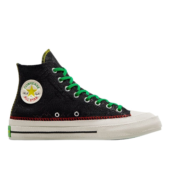 Chuck 70 Hi Black/Egret/Multi