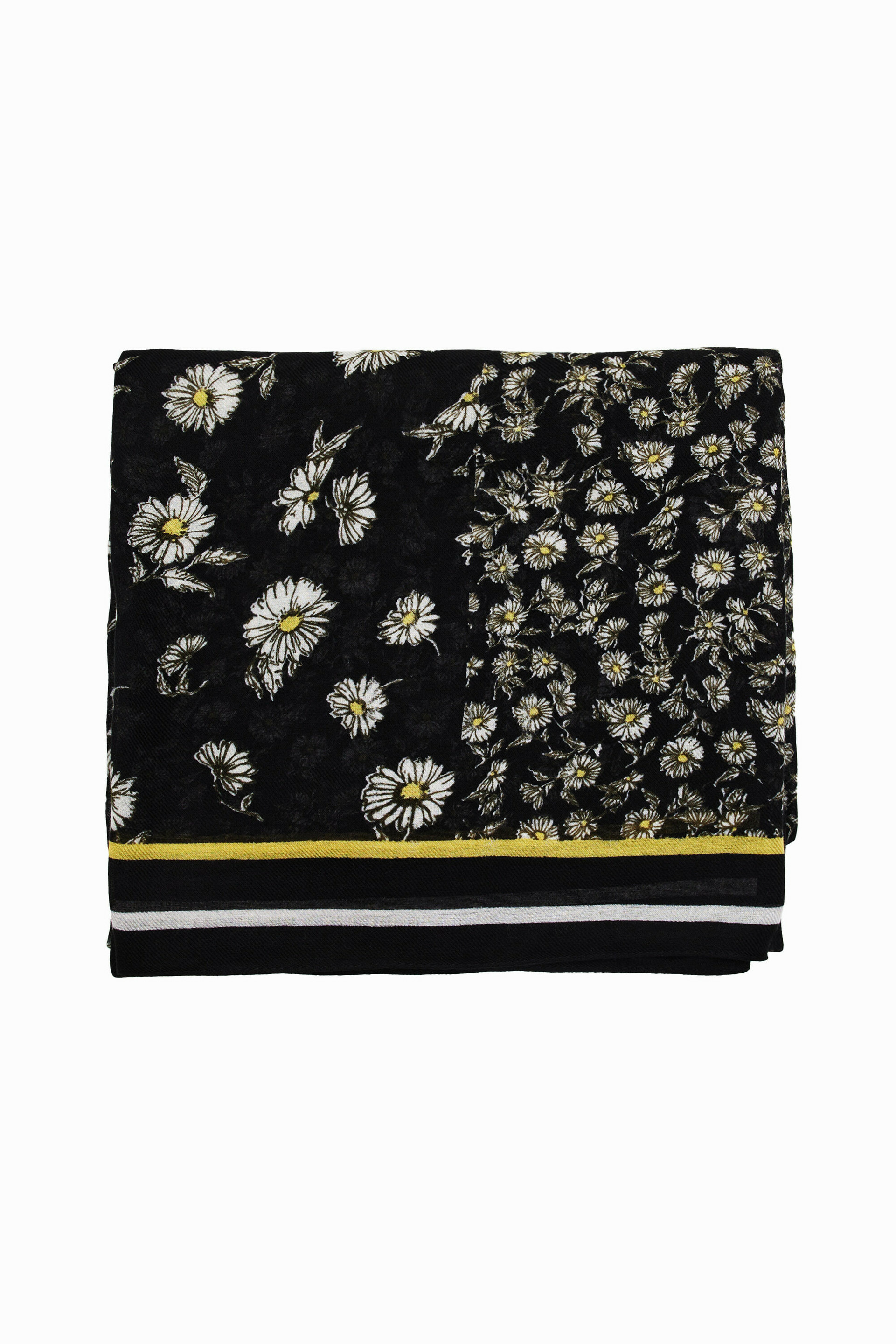 FOULARD MIXING FLOWER RECTANGLE
