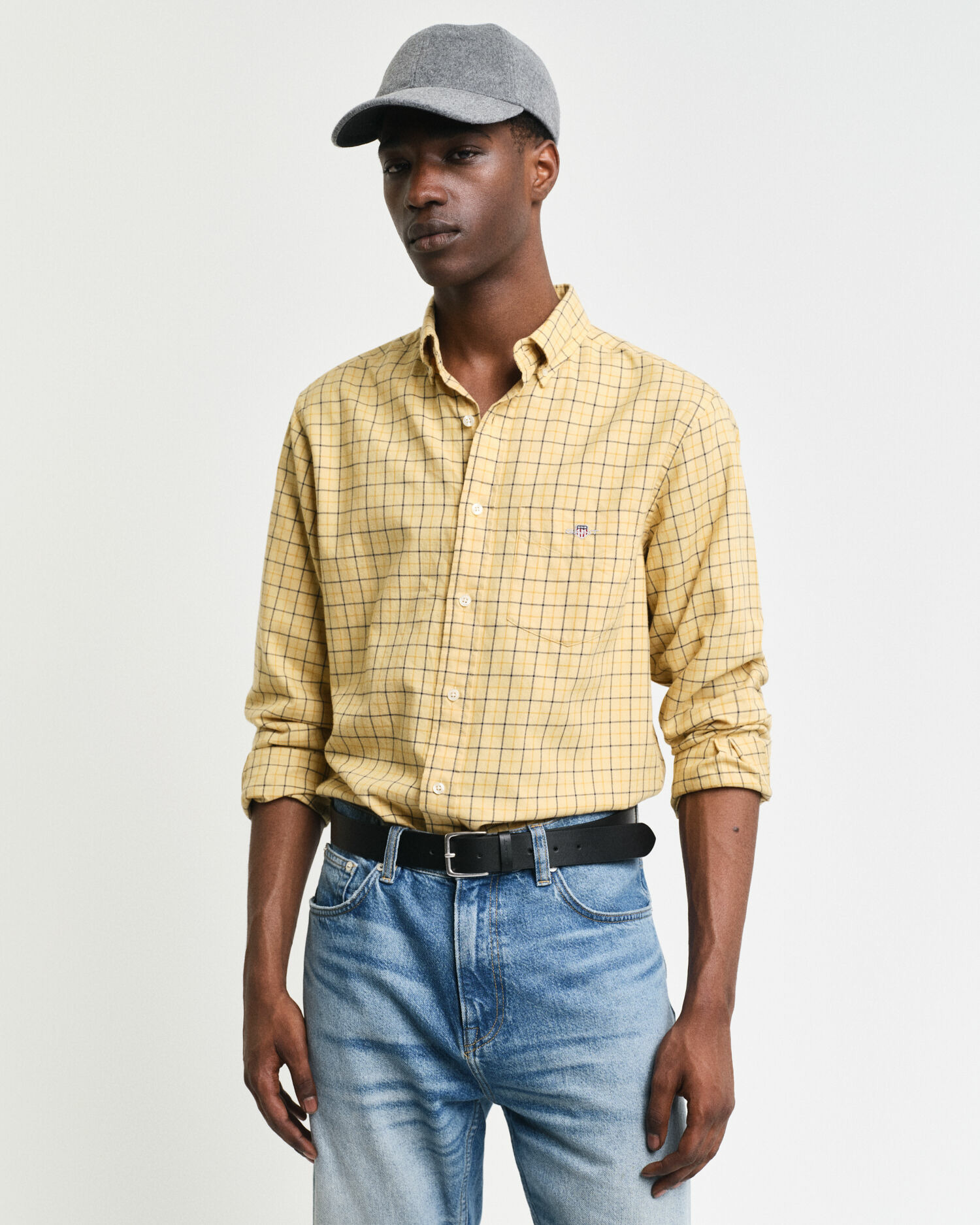 Regular Fit Tattersall Twill Shirt