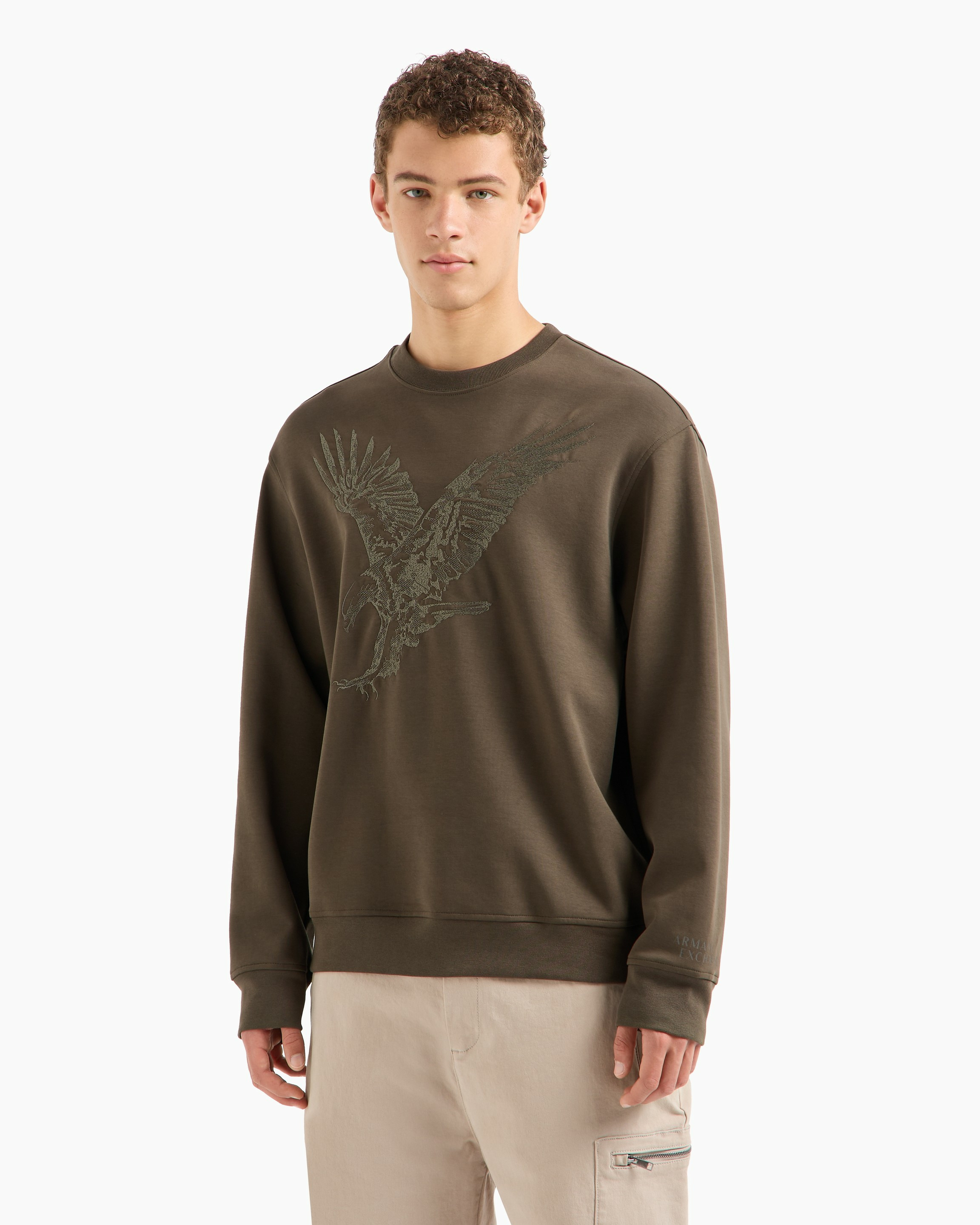 Sweat-shirt - noir olive