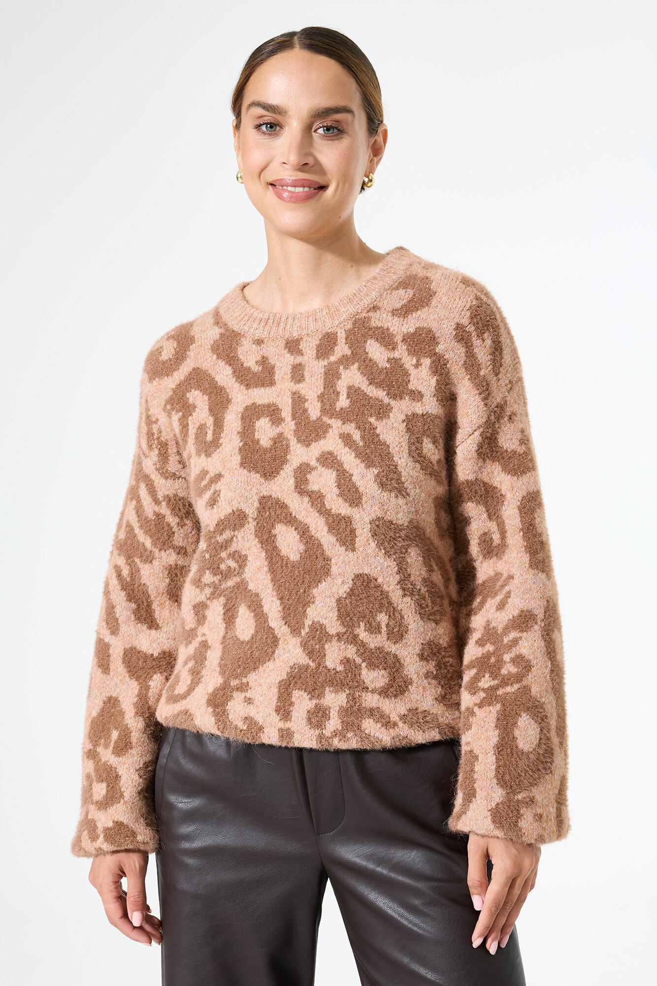 Women Sweater Brown