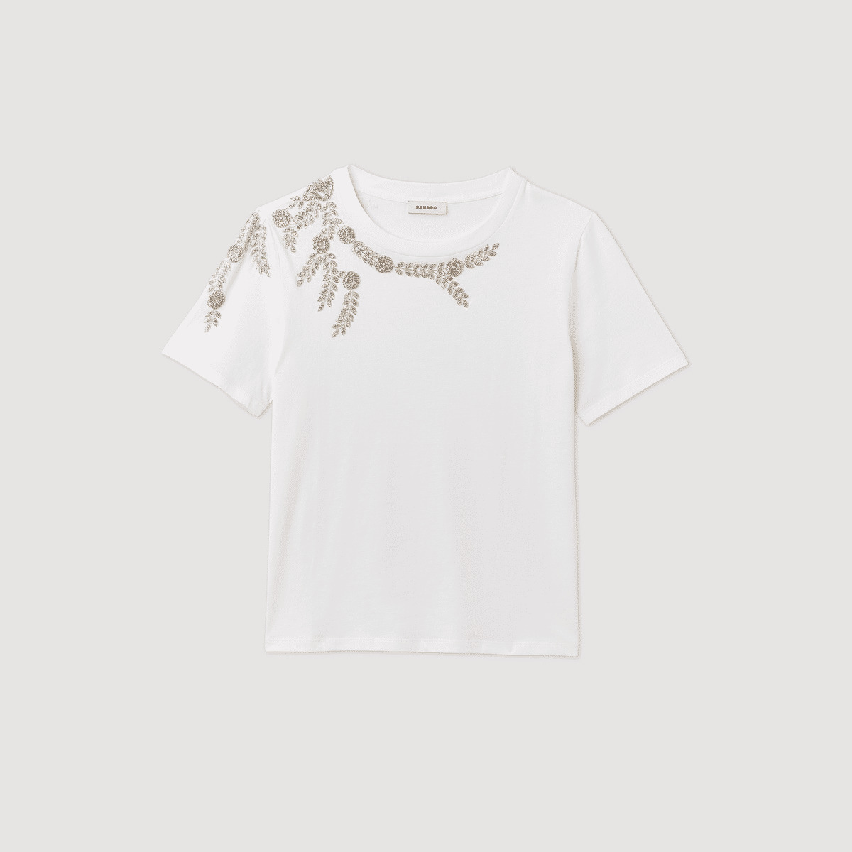 T-shirt orné de strass