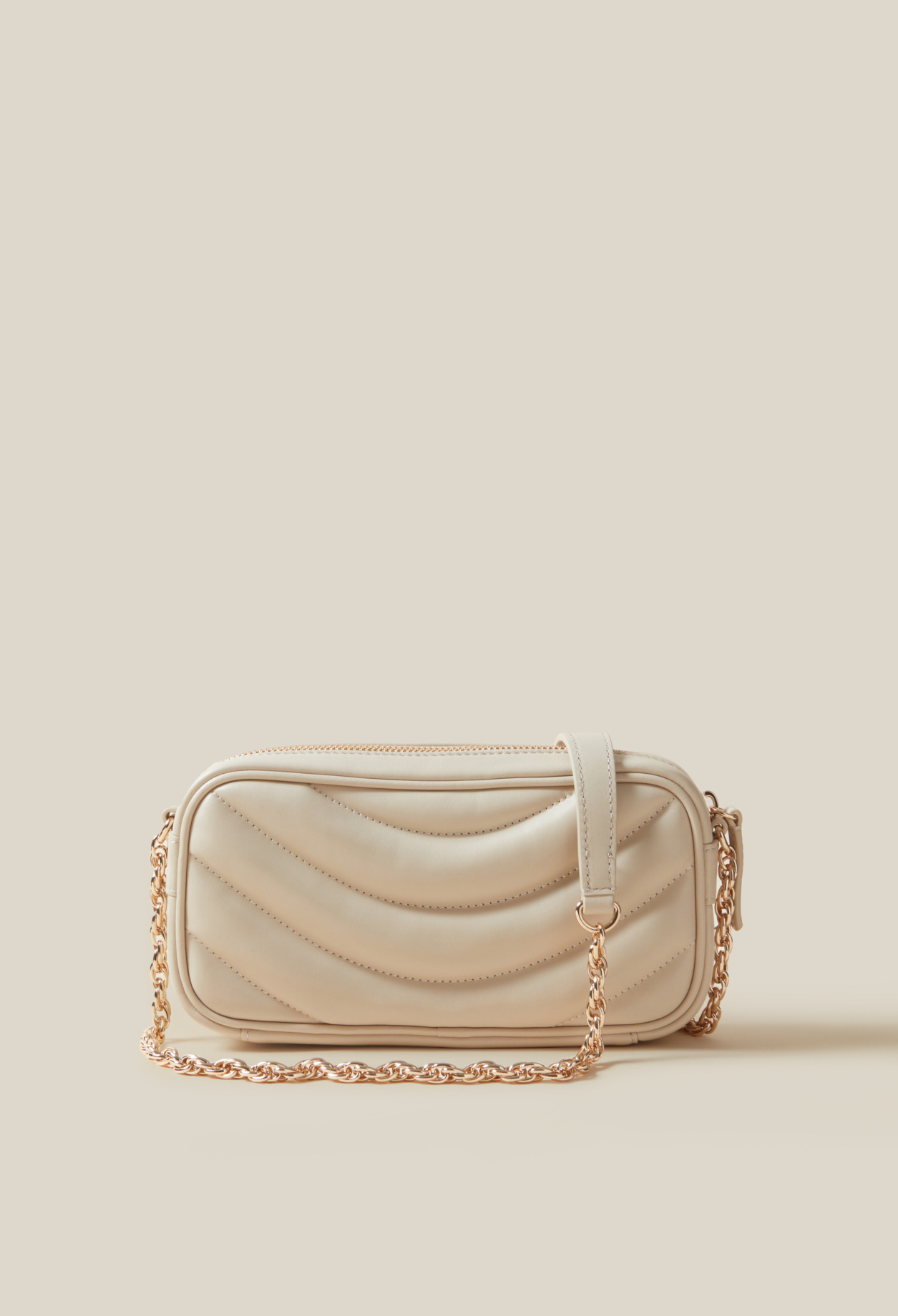 Sac Alba cuir matelassé chaîne