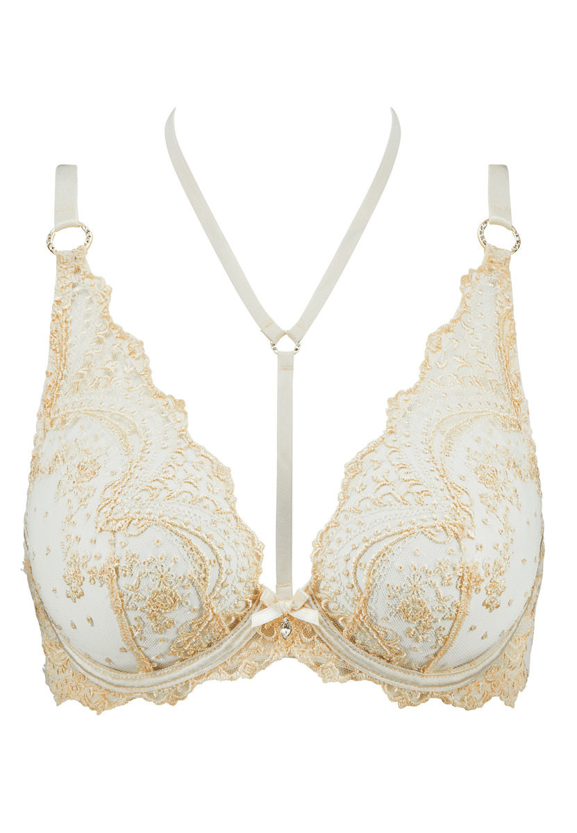 Soutien-gorge Triangle avec armatures Écrin Noir
