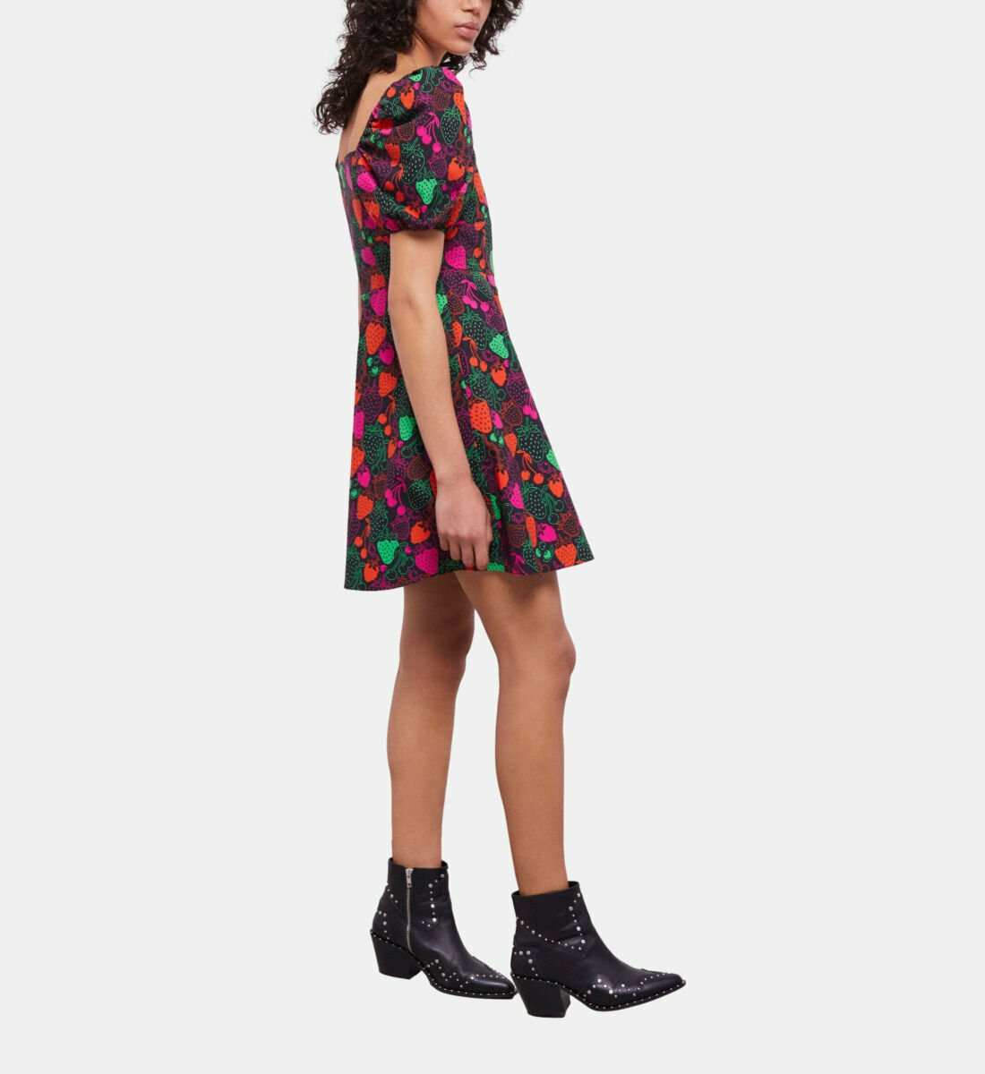 Robe Courte Imprimée Femme