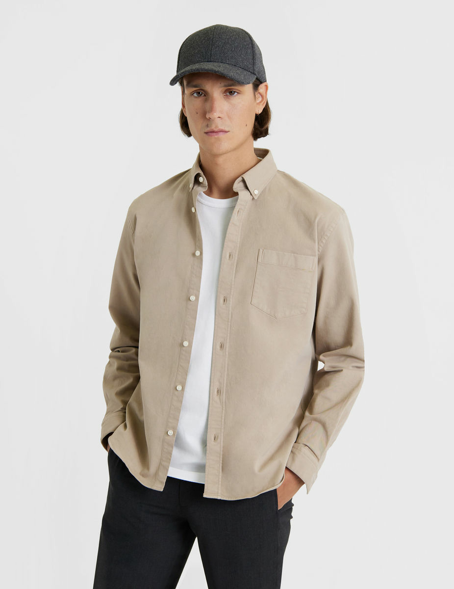 Chemise Gabriel beige