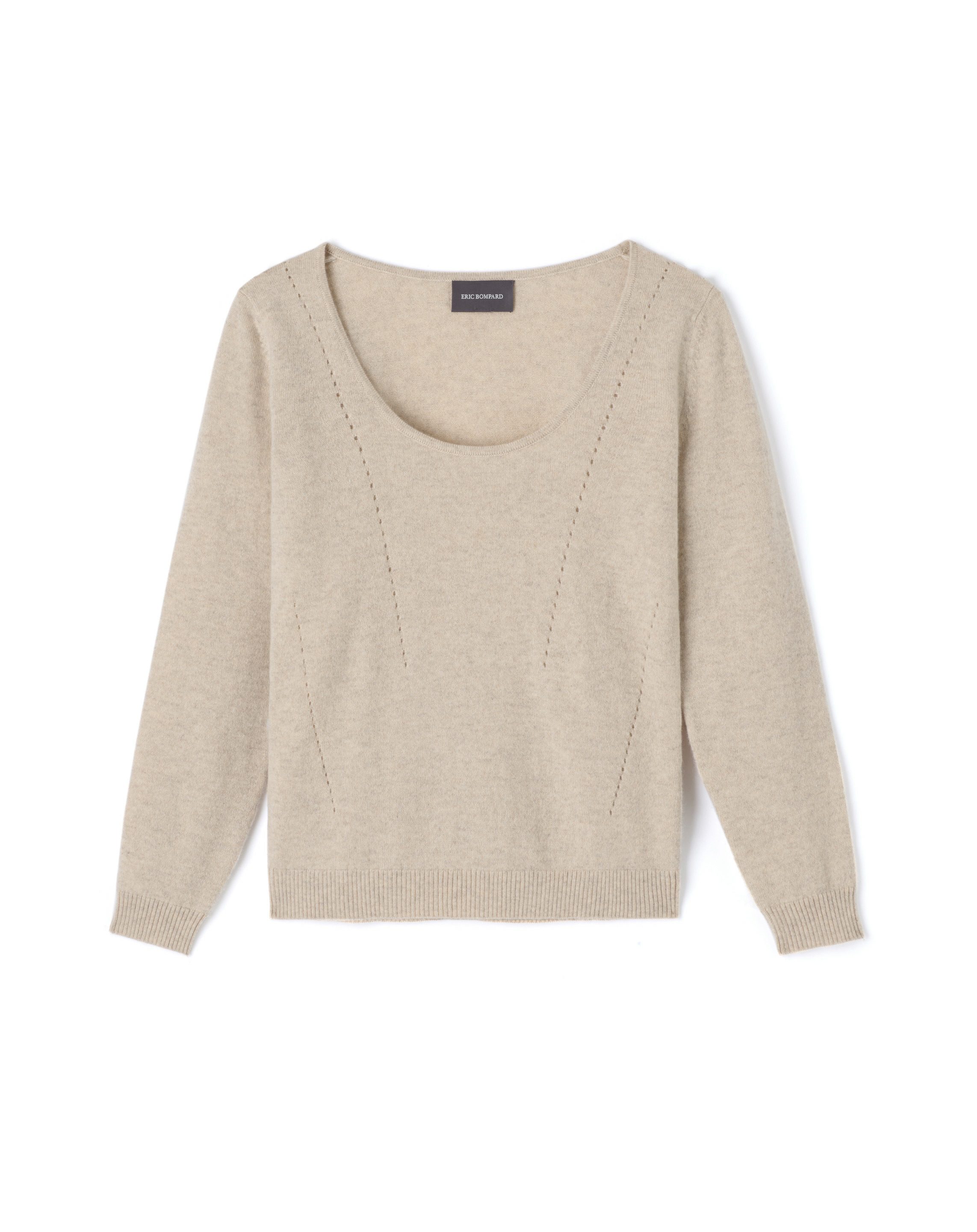 Col danseuse cintré lignes pointelle - Femme - AVOINE