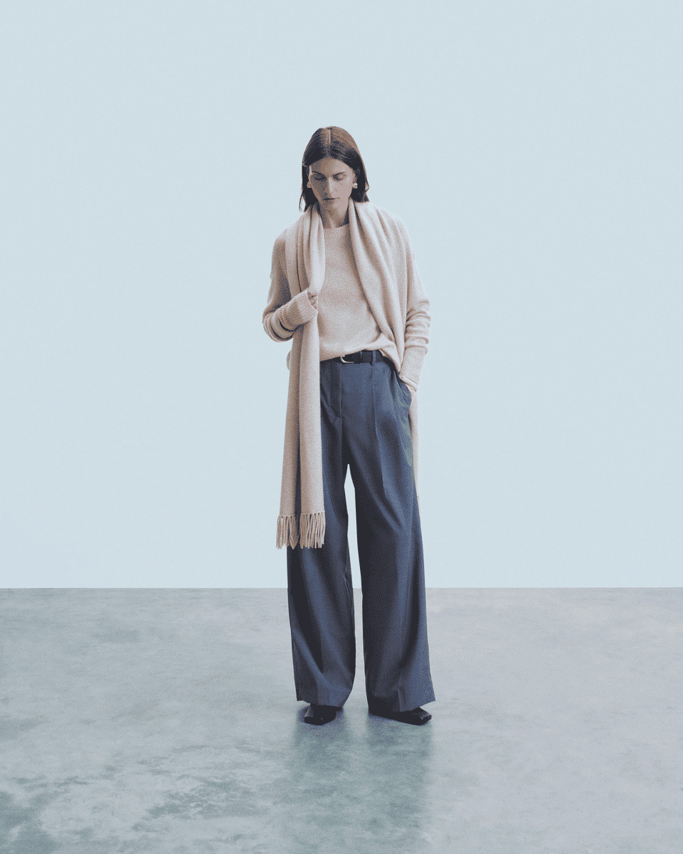 Pull Col Rond Oversize Léger