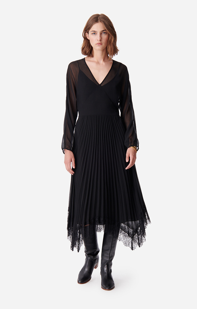 Robe Diama En Polyester Mélangé