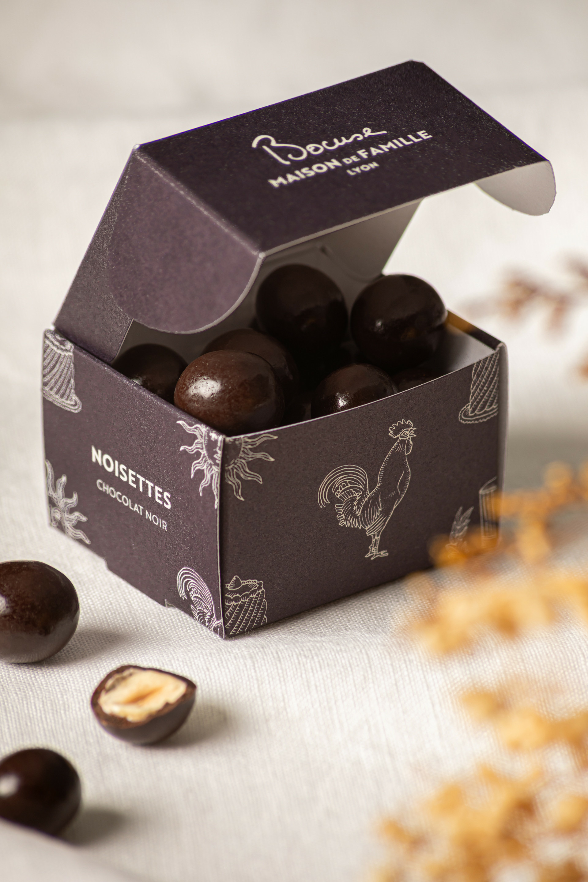 Noisettes Chocolat Noir