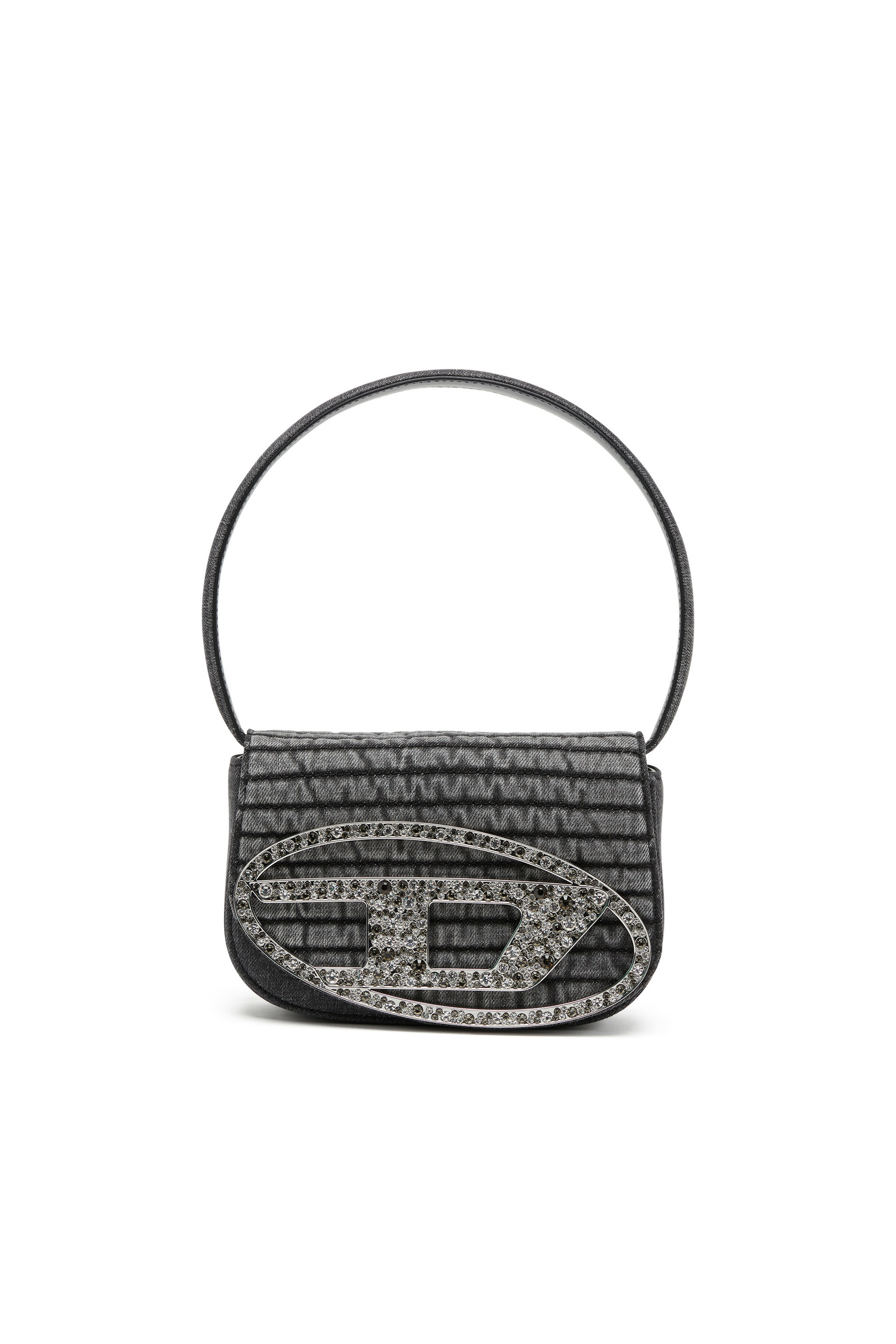 1DR Shoulder Bag - Sac épaule iconique en denim matelassé