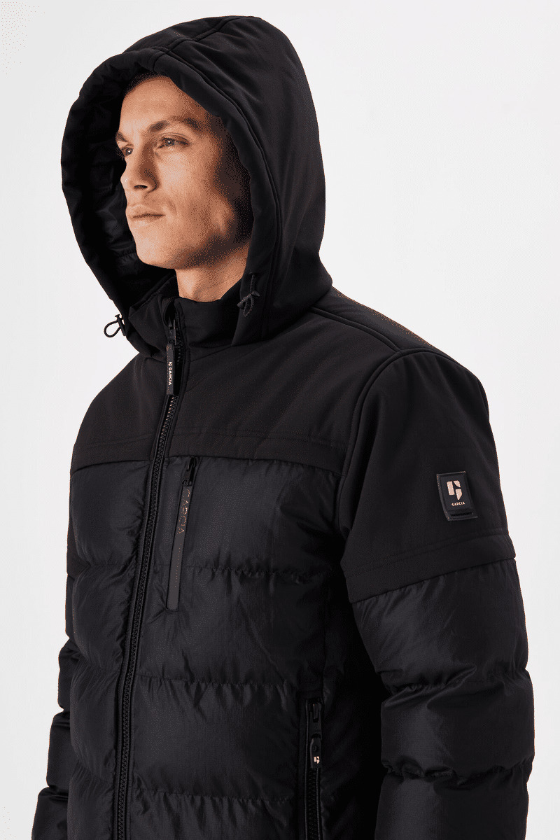 Men Coat Black