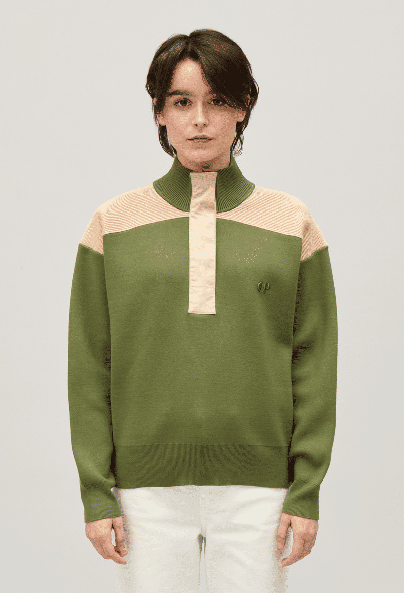 Sweatshirt minimum col camionneur