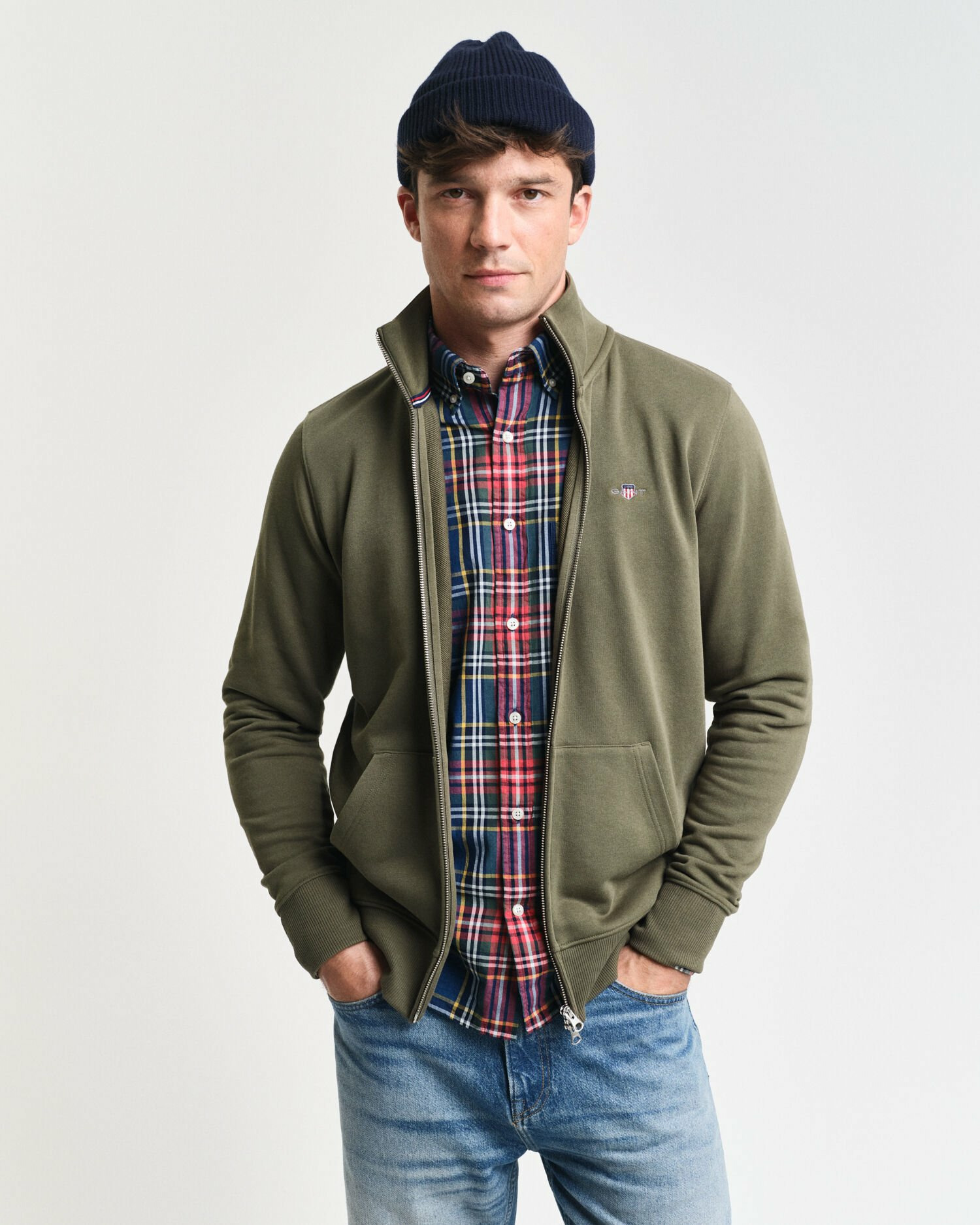 Shield Zip Sweatshirt