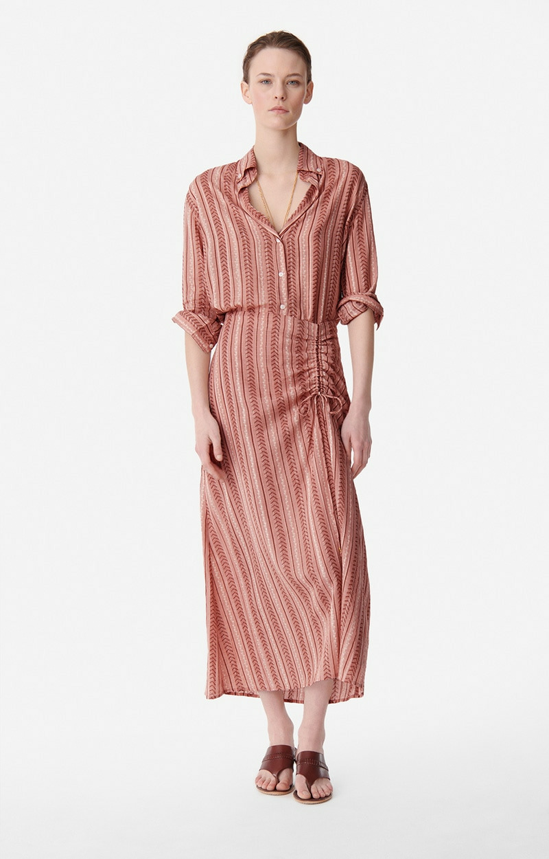 Jupe Calyp En Viscose Et Coton