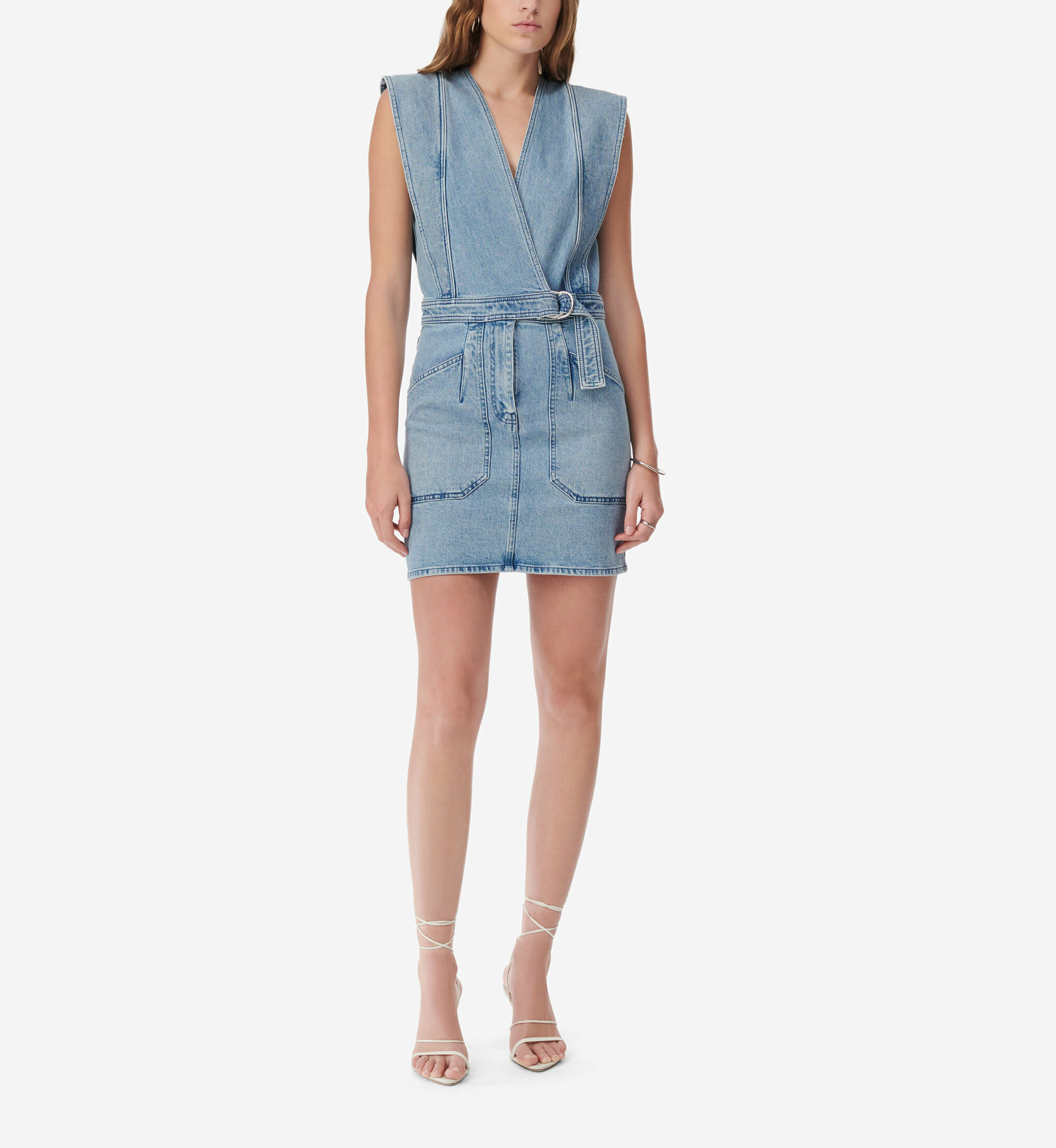 Robe En Denim Qiana