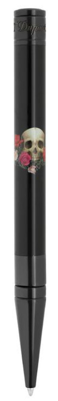 Gamme Initial - Stylo Roller Initial Bleu et Or Memento Mori