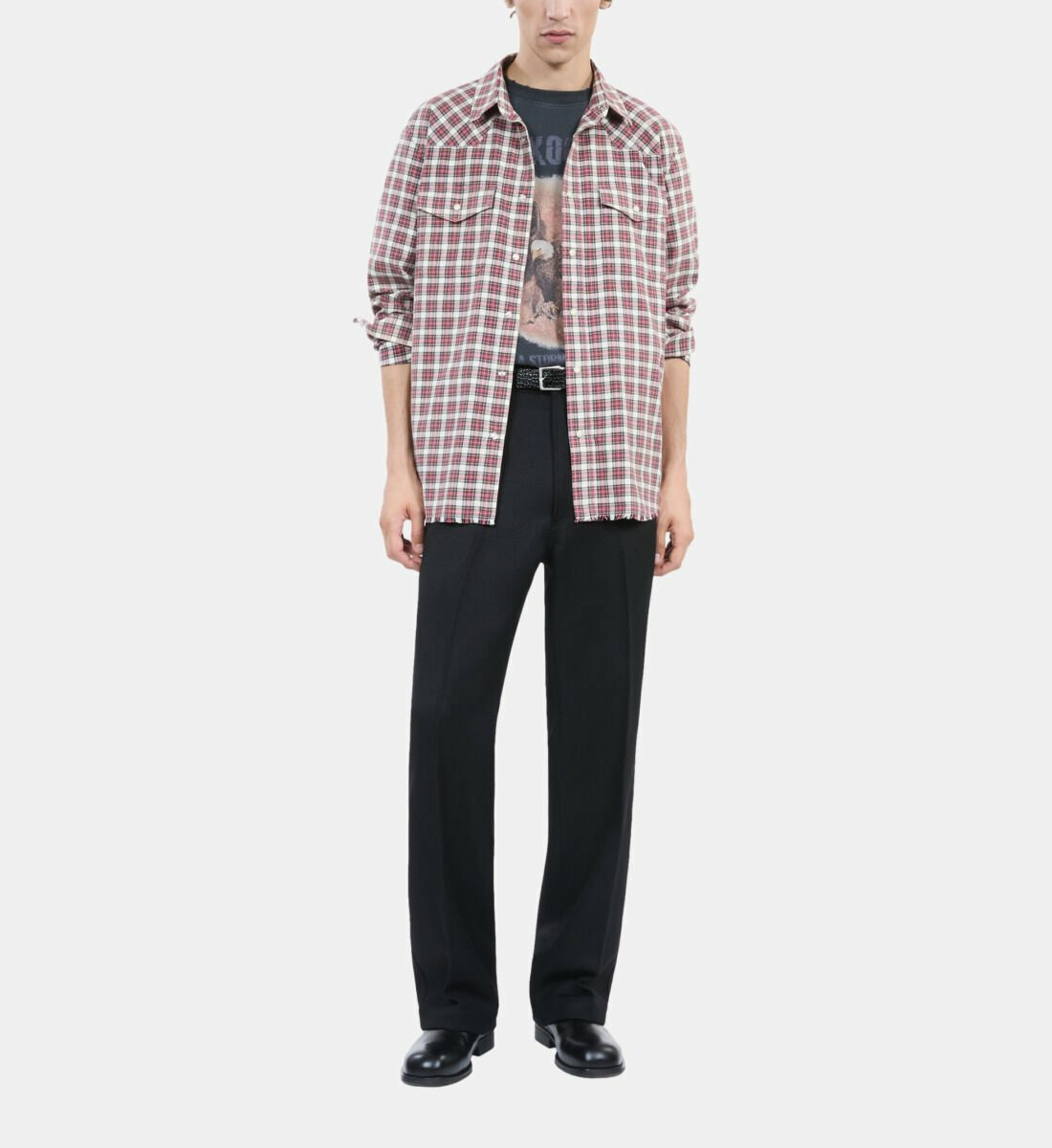 Chemise À Carreaux Homme