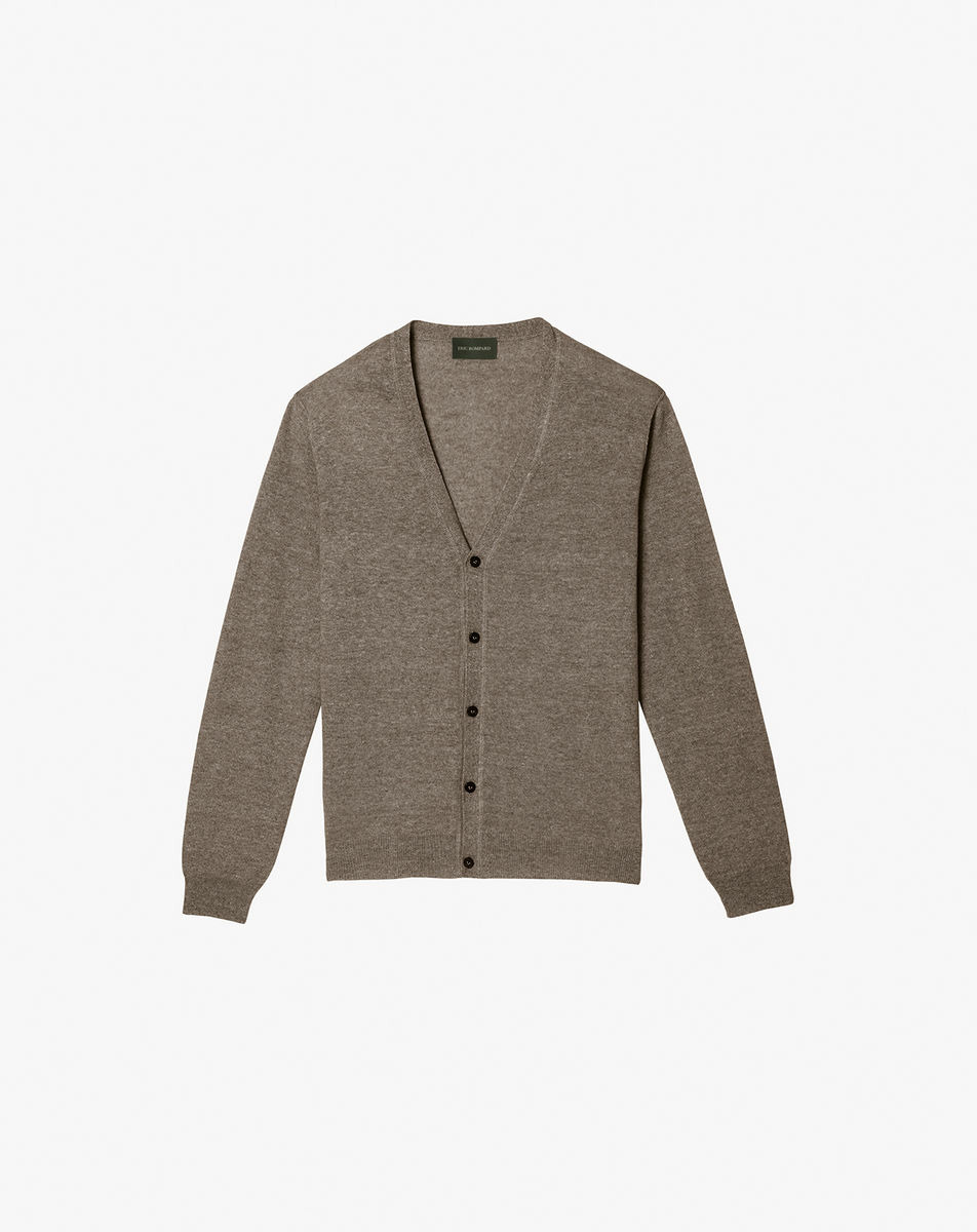 Gilet cachemire/lin - Homme - ECORCE