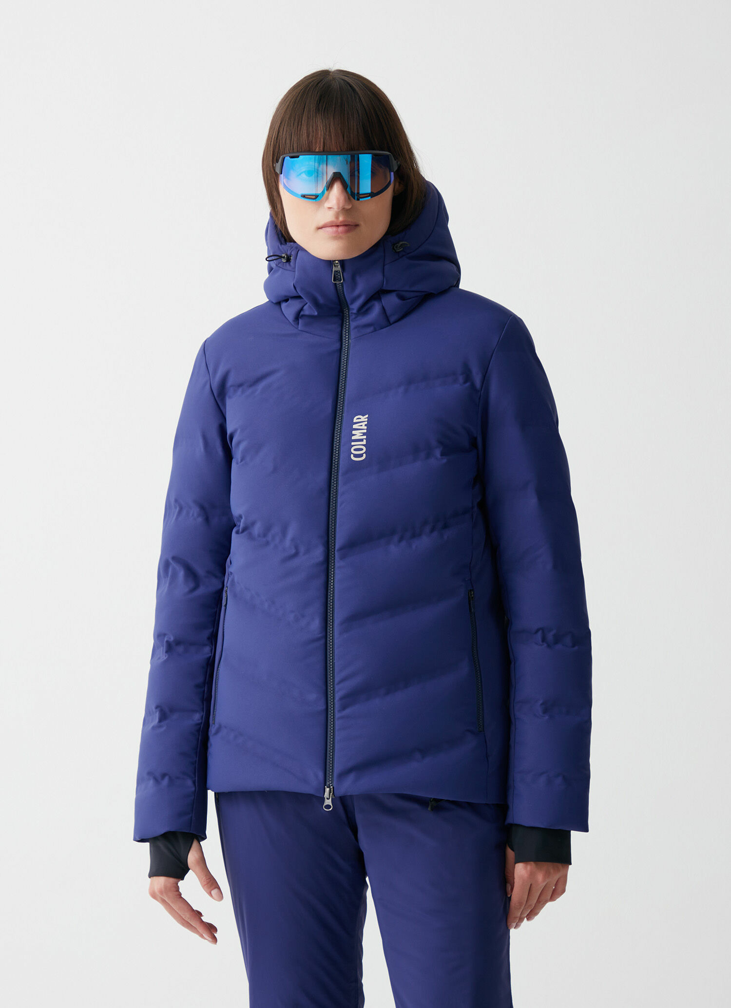 Doudoune de ski extra warm avec cache-cou