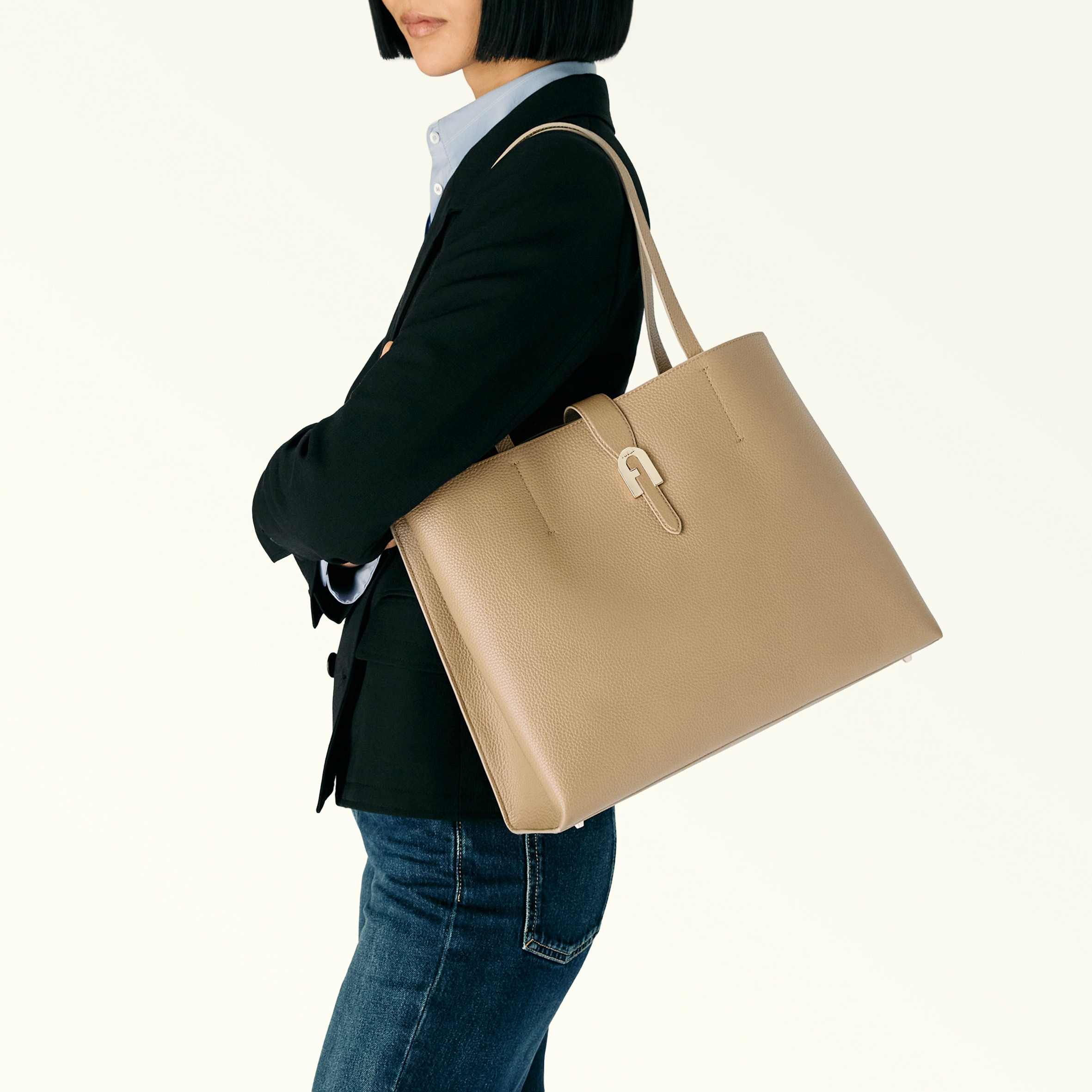 FURLA SOFIA L TOTE - VITELLO ST.ERACLE COLORBLOCK